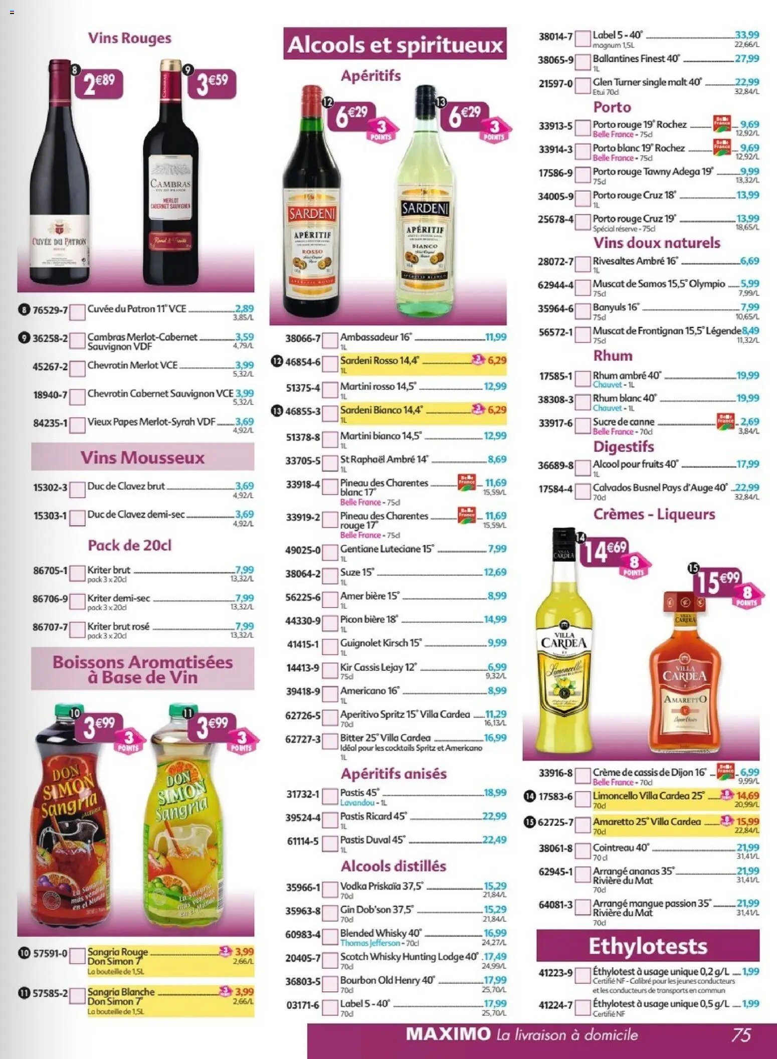 Maximo catalogue epicerie (2026-04-27 - 2026-05-24)