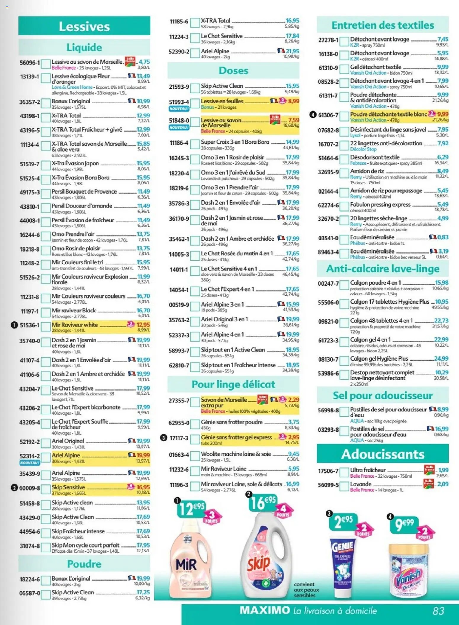 Maximo catalogue epicerie (2026-04-27 - 2026-05-24)