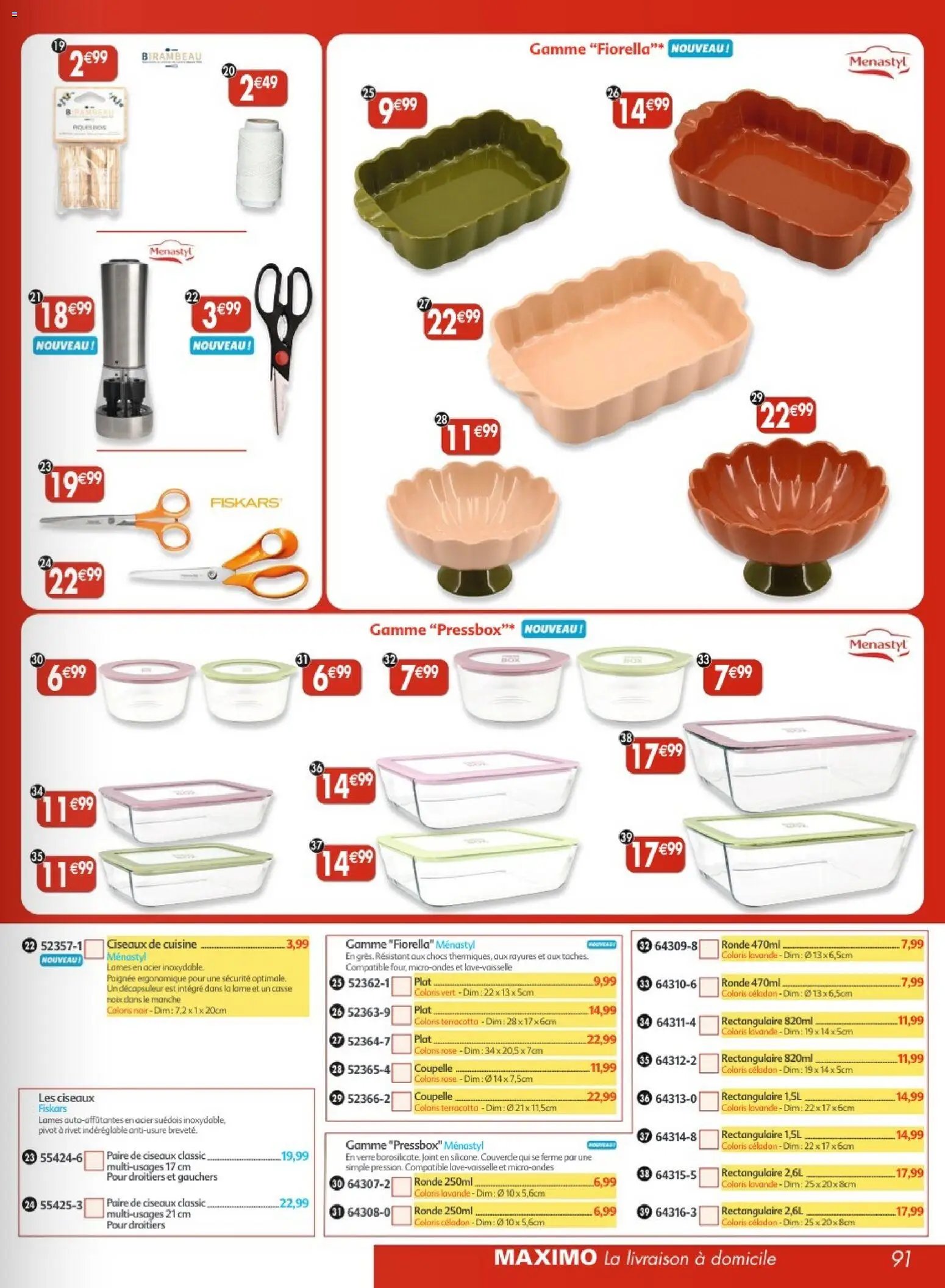 Maximo catalogue epicerie (2026-04-27 - 2026-05-24)