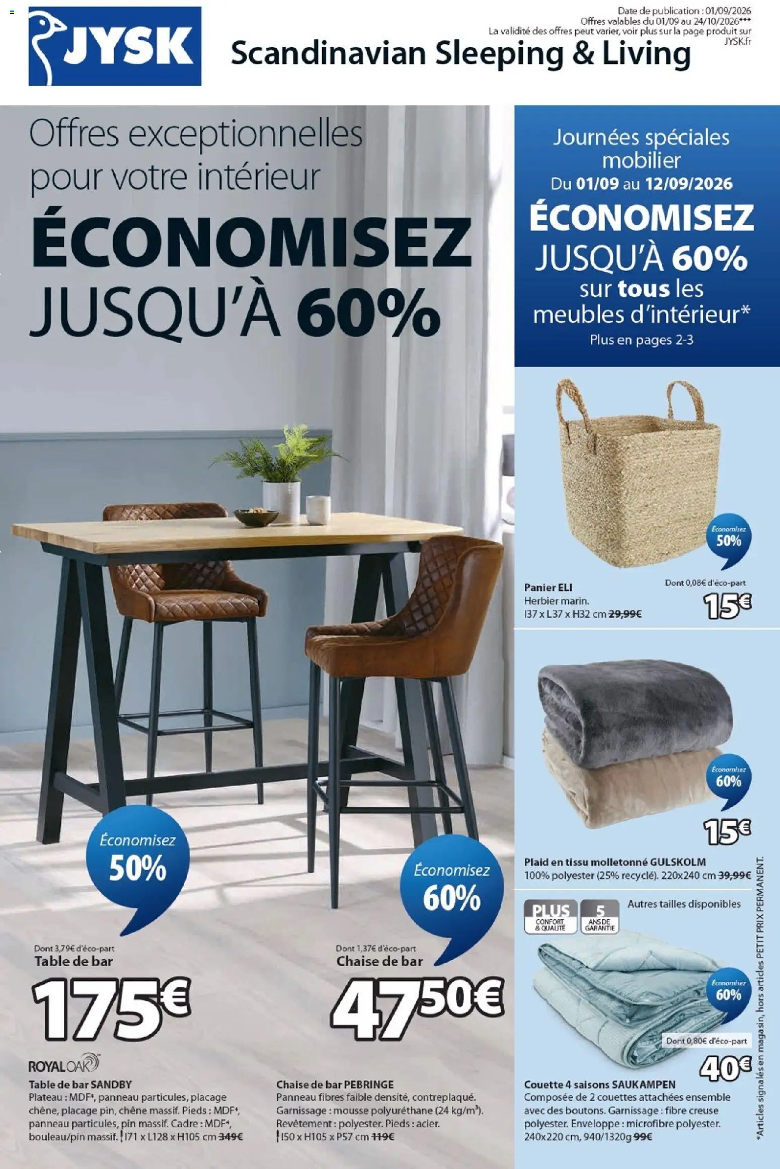 Jysk catalogue