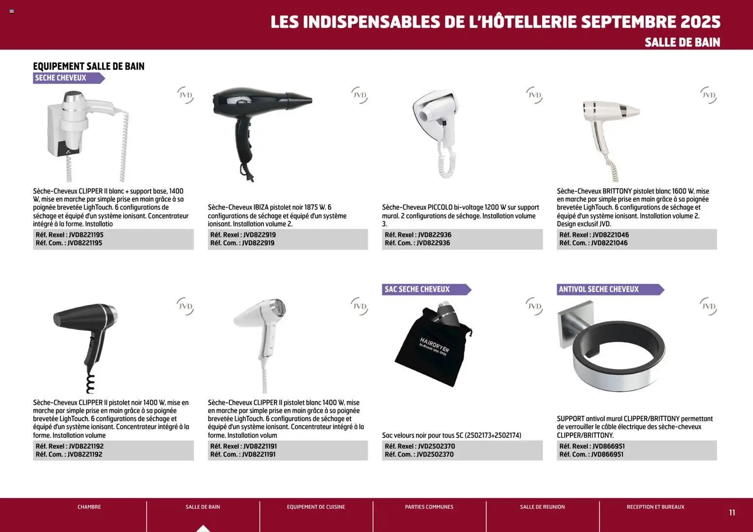 Rexel - Brochure les indispensables de l'Hôtellerie (2025-11-26 - 2025-12-31)