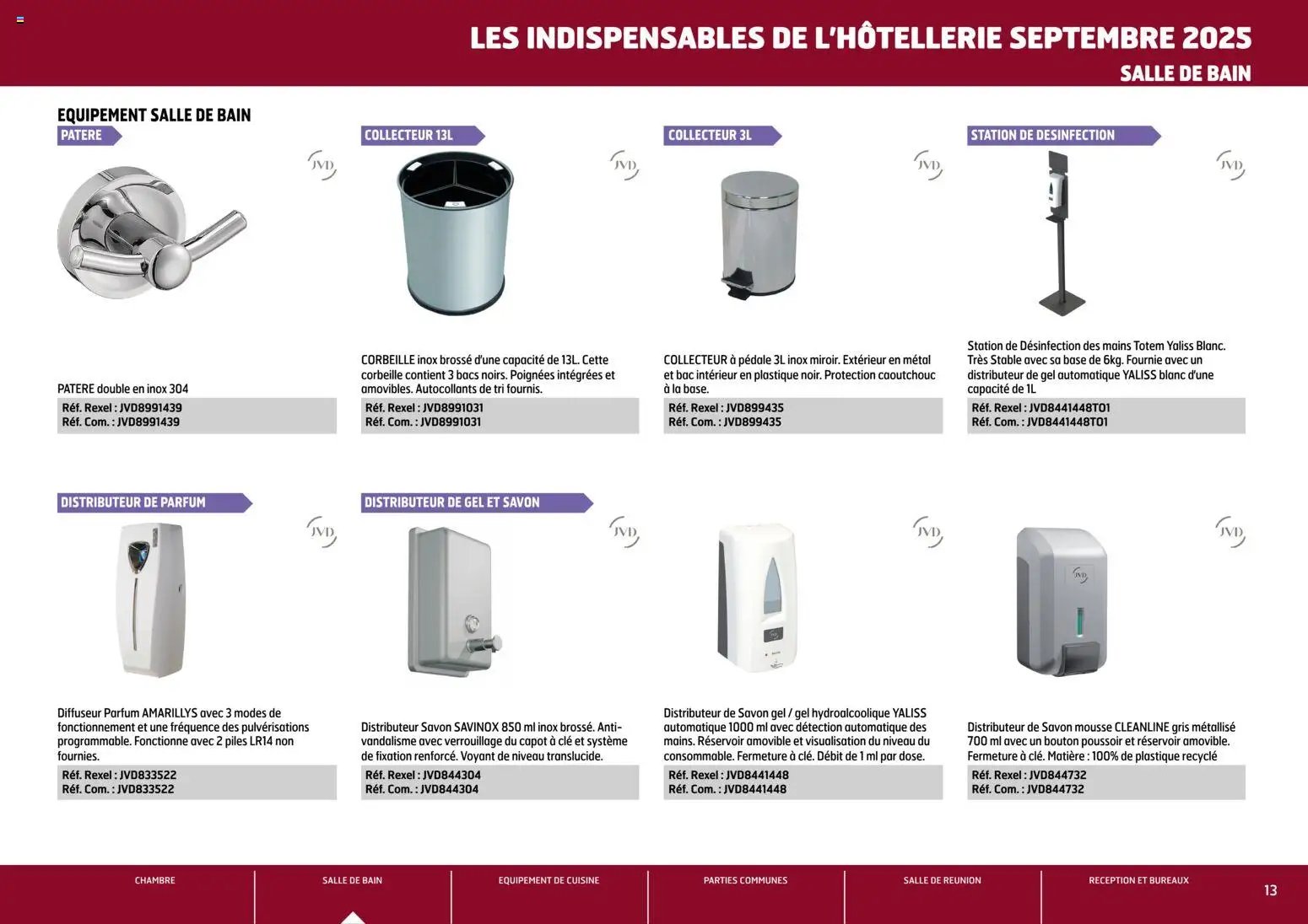 Rexel - Brochure les indispensables de l'Hôtellerie (2025-11-26 - 2025-12-31)