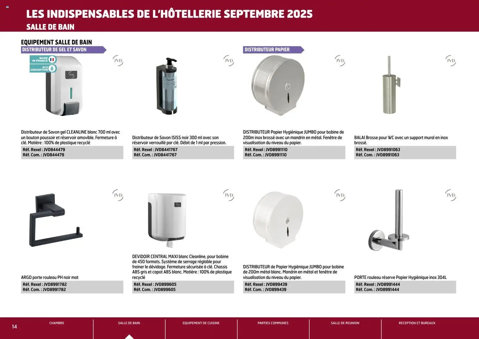Rexel - Brochure les indispensables de l'Hôtellerie (2025-11-26 - 2025-12-31)