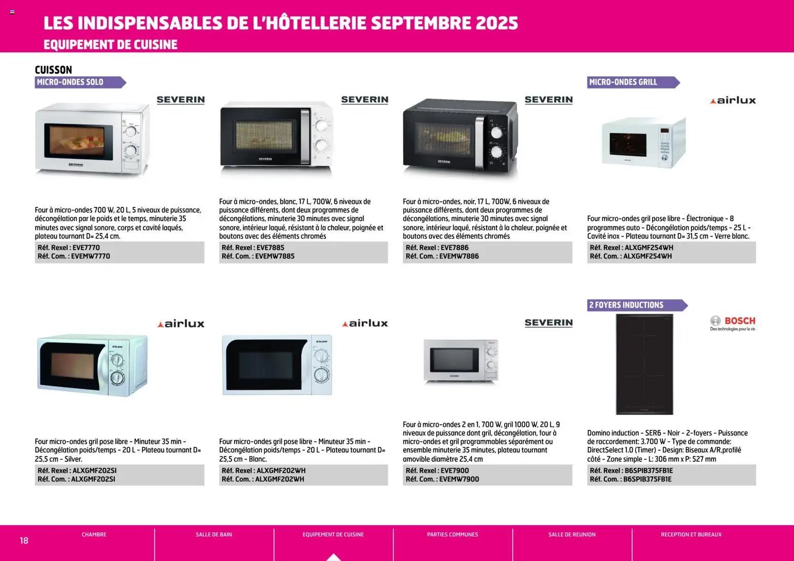 Rexel - Brochure les indispensables de l'Hôtellerie (2025-11-26 - 2025-12-31)