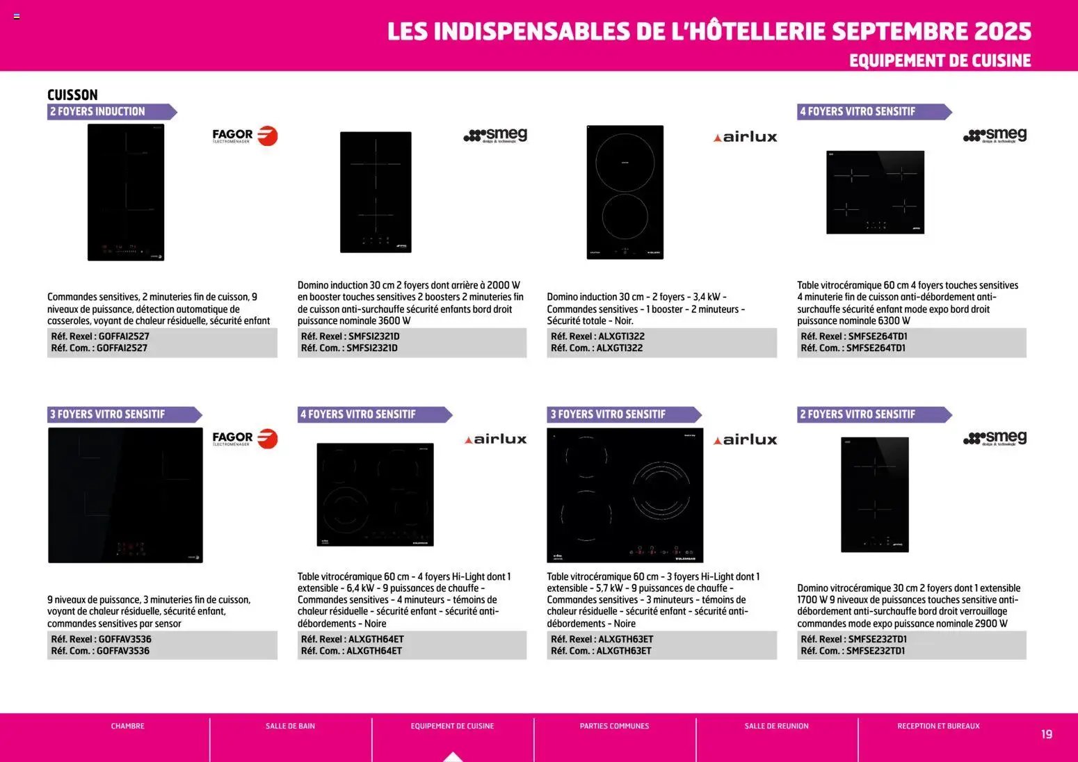 Rexel - Brochure les indispensables de l'Hôtellerie (2025-11-26 - 2025-12-31)
