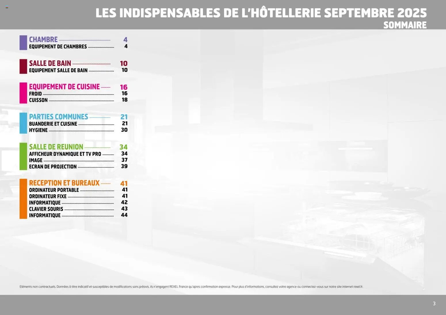 Rexel - Brochure les indispensables de l'Hôtellerie (2025-11-26 - 2025-12-31)