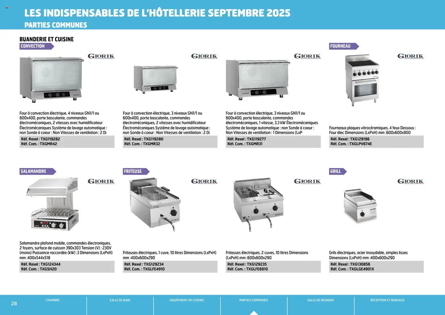 Rexel - Brochure les indispensables de l'Hôtellerie (2025-11-26 - 2025-12-31)
