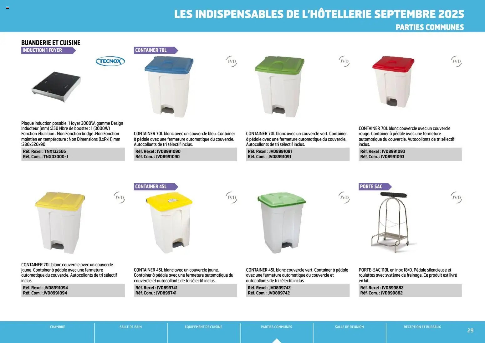 Rexel - Brochure les indispensables de l'Hôtellerie (2025-11-26 - 2025-12-31)