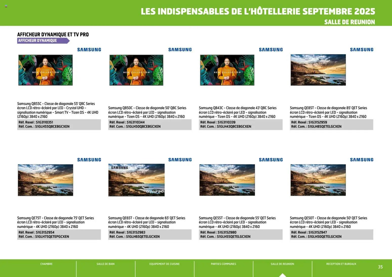 Rexel - Brochure les indispensables de l'Hôtellerie (2025-11-26 - 2025-12-31)