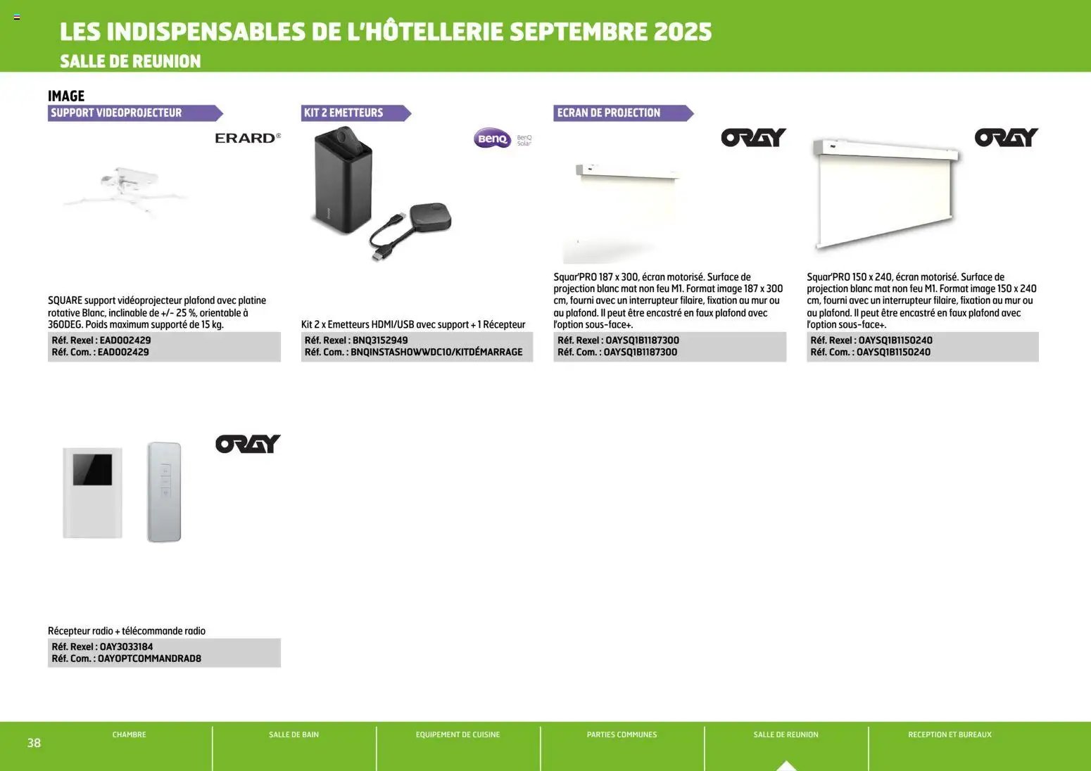 Rexel - Brochure les indispensables de l'Hôtellerie (2025-11-26 - 2025-12-31)