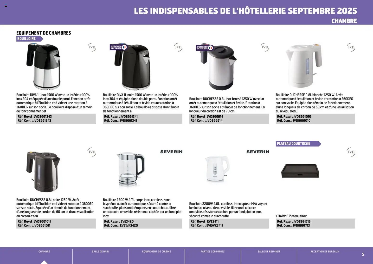Rexel - Brochure les indispensables de l'Hôtellerie (2025-11-26 - 2025-12-31)