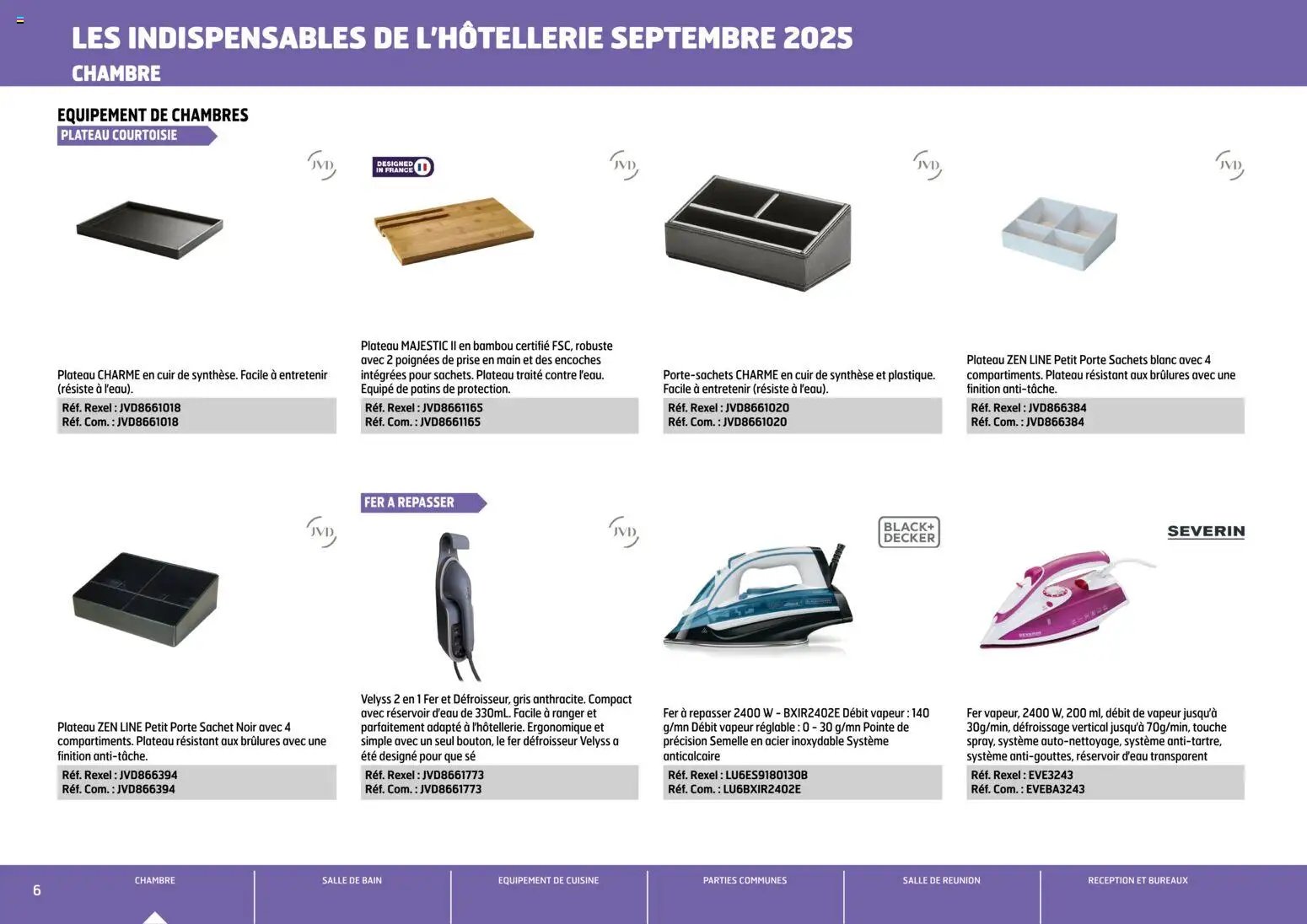 Rexel - Brochure les indispensables de l'Hôtellerie (2025-11-26 - 2025-12-31)