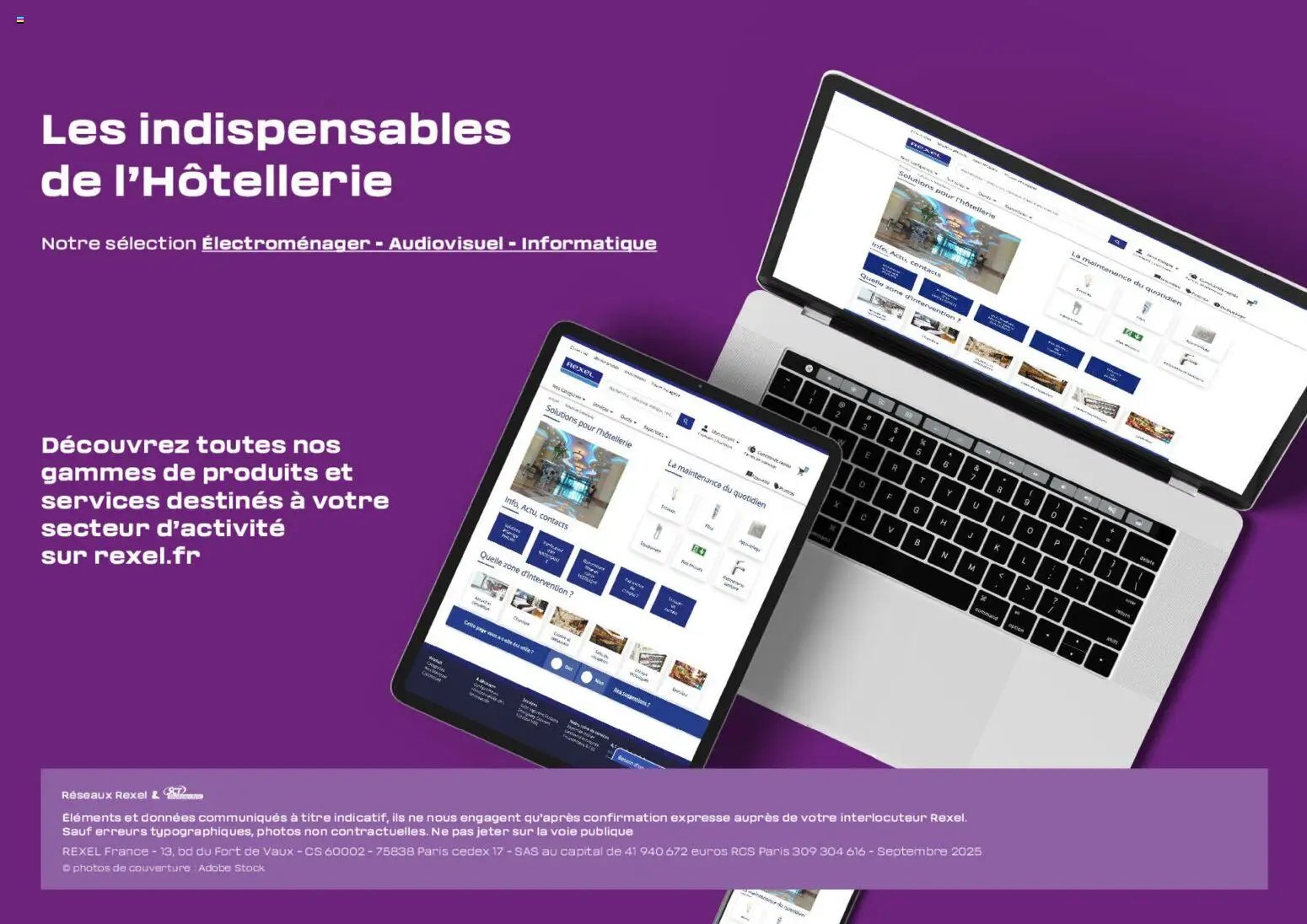 Rexel - Brochure les indispensables de l'Hôtellerie (2025-11-26 - 2025-12-31)