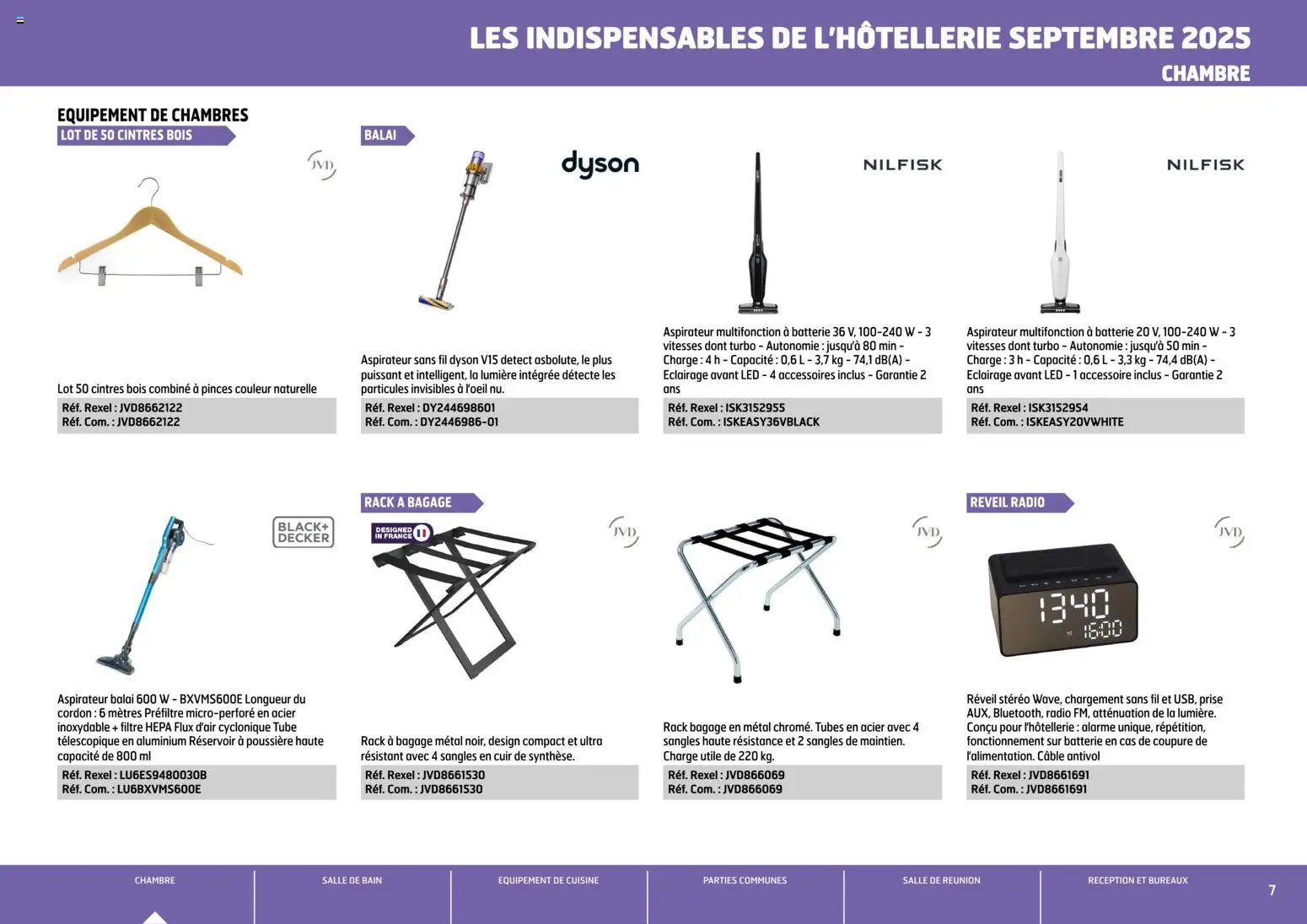 Rexel - Brochure les indispensables de l'Hôtellerie (2025-11-26 - 2025-12-31)