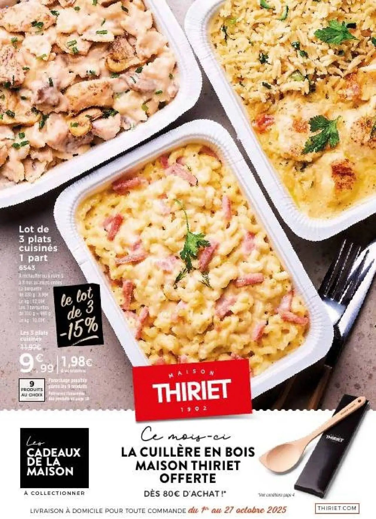 Thiriet Catalogue livraison à domicile (2025-10-01 - 2025-10-27)
