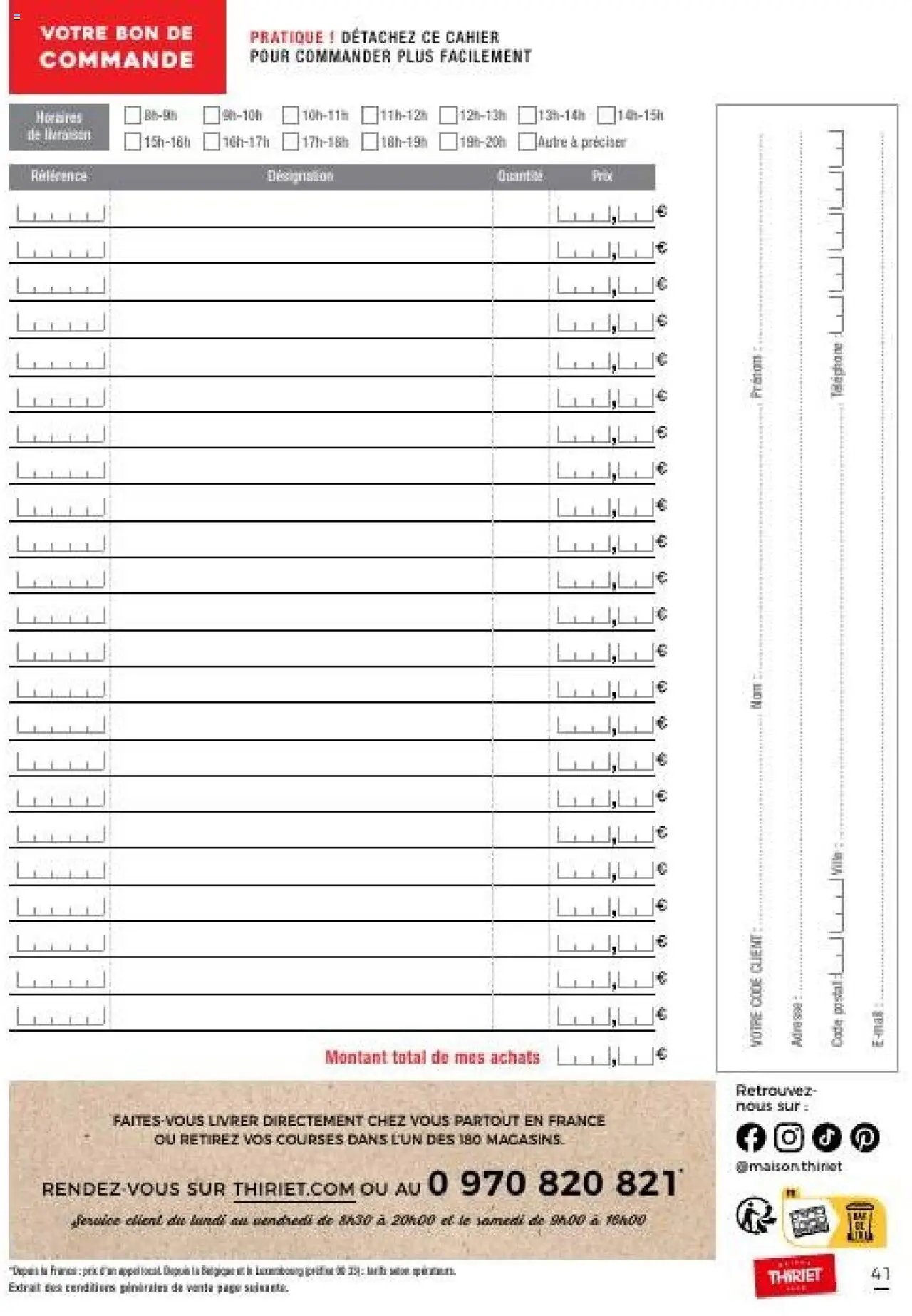 Thiriet Catalogue livraison à domicile (2025-10-01 - 2025-10-27)
