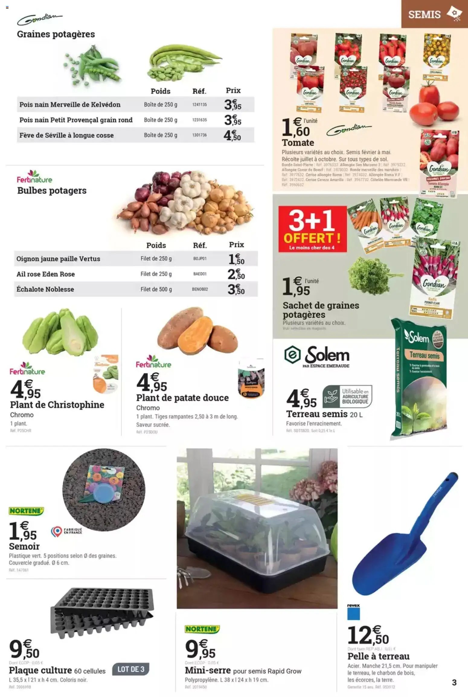 Espace Emeraude catalogue