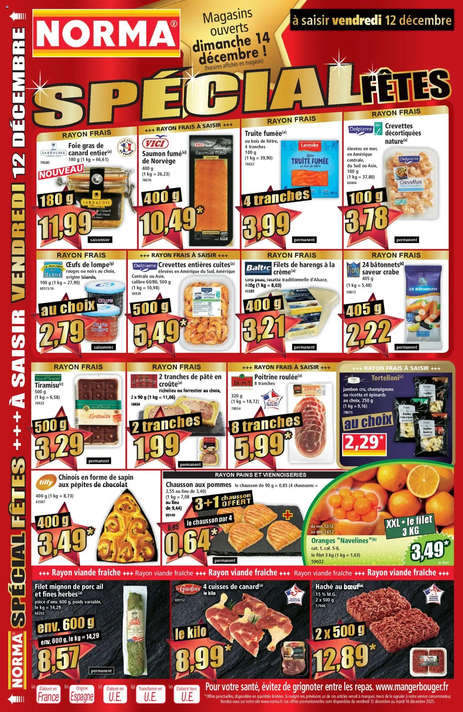 Norma catalogue (2025-12-10 - 2025-12-14)