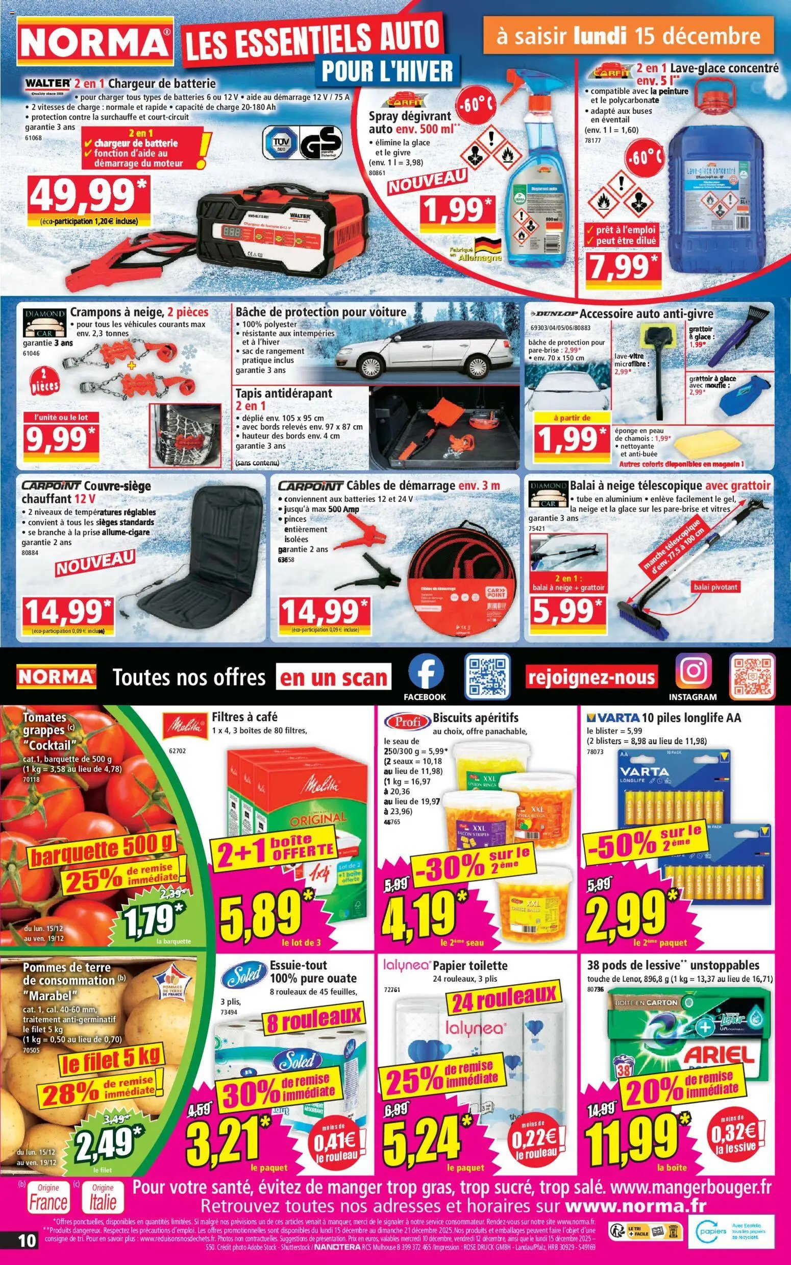 Norma catalogue (2025-12-10 - 2025-12-14)