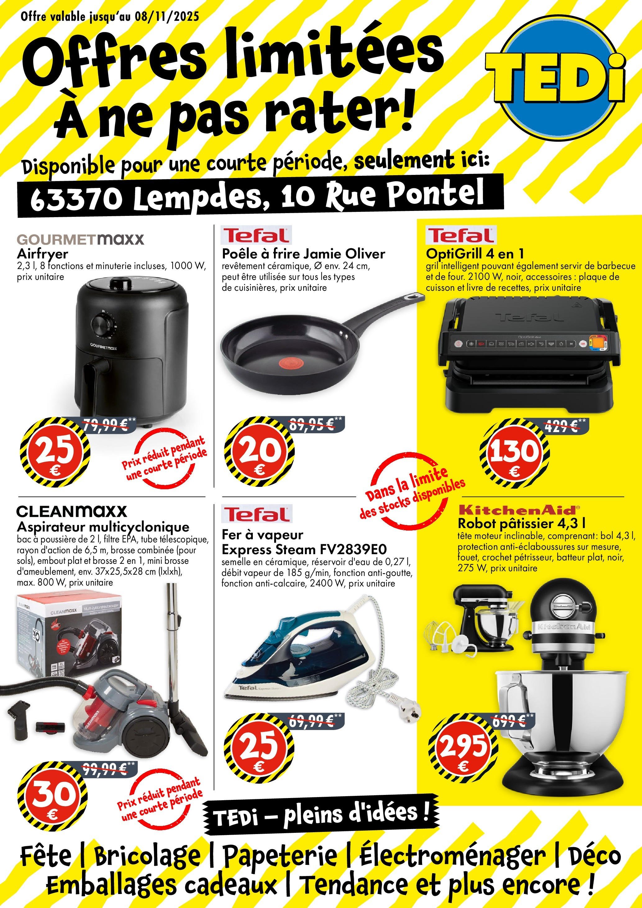 TEDi - TEDi: Découvrez les nouvelles offres