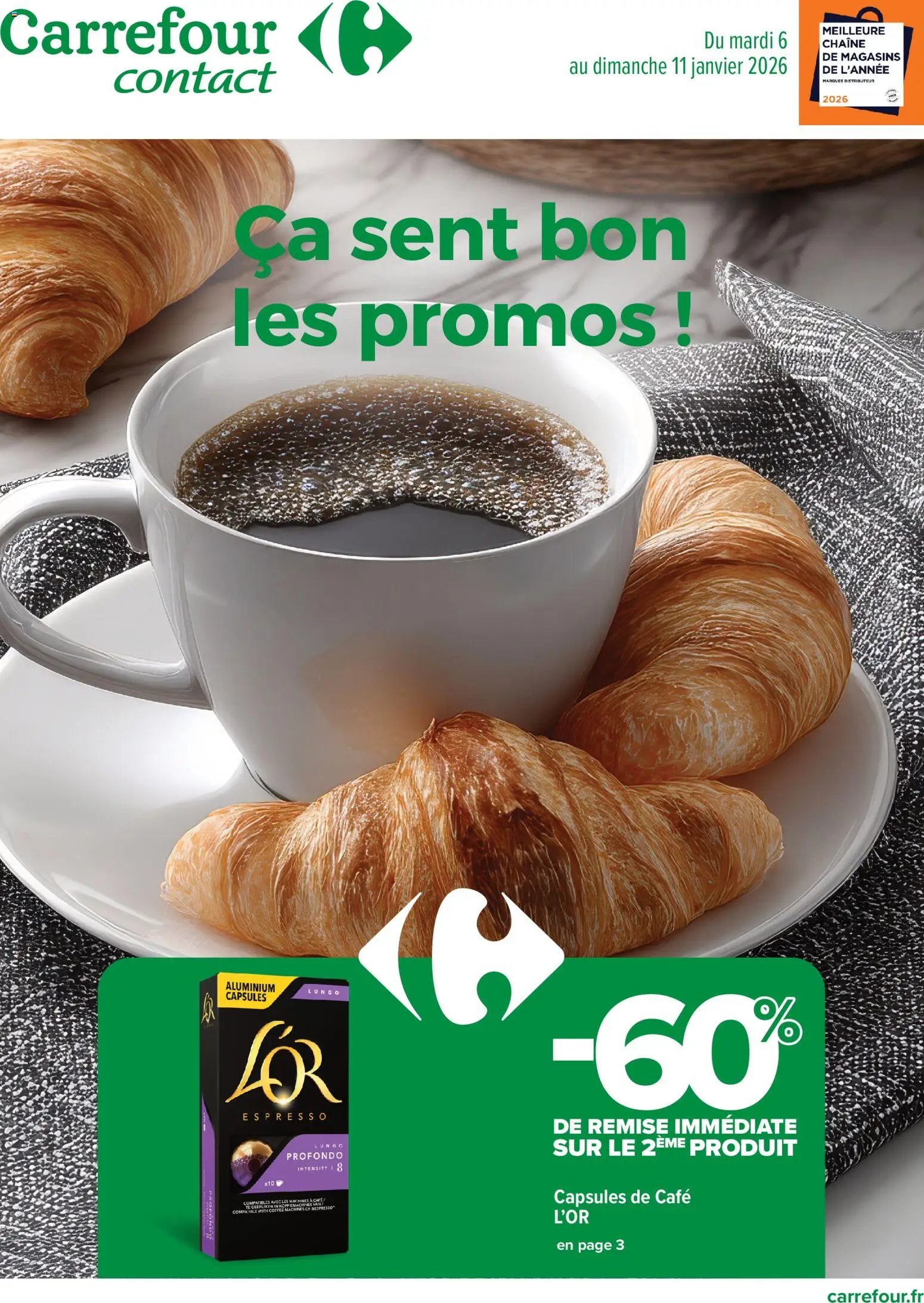 Carrefour contact Ça sent bon les promos 