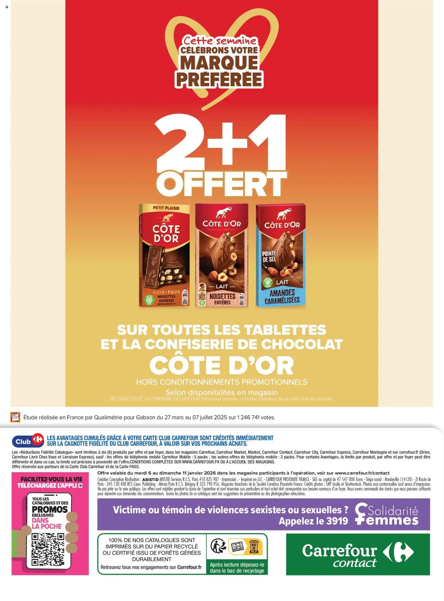 Carrefour contact Ça sent bon les promos 