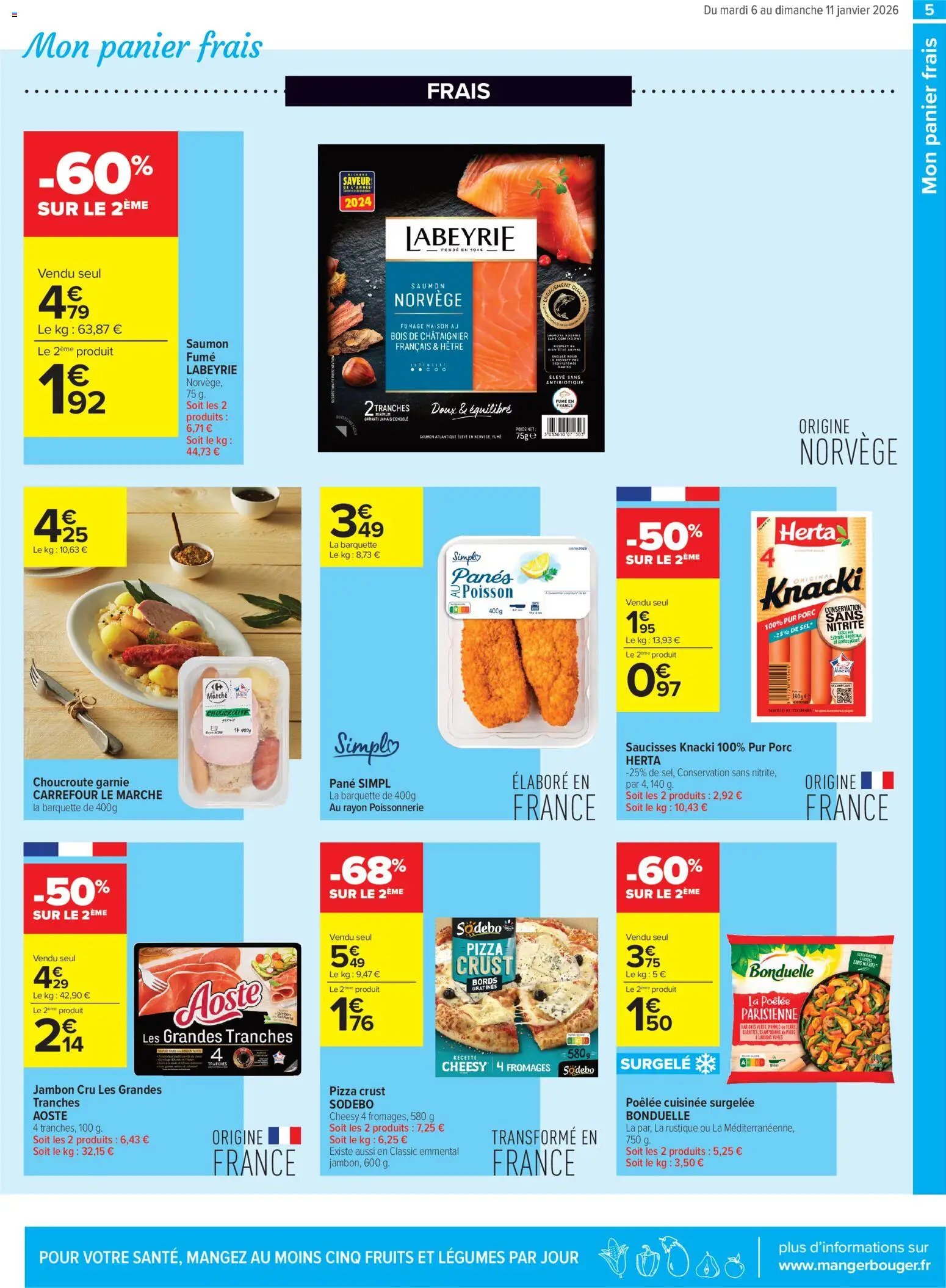 Carrefour contact Ça sent bon les promos 