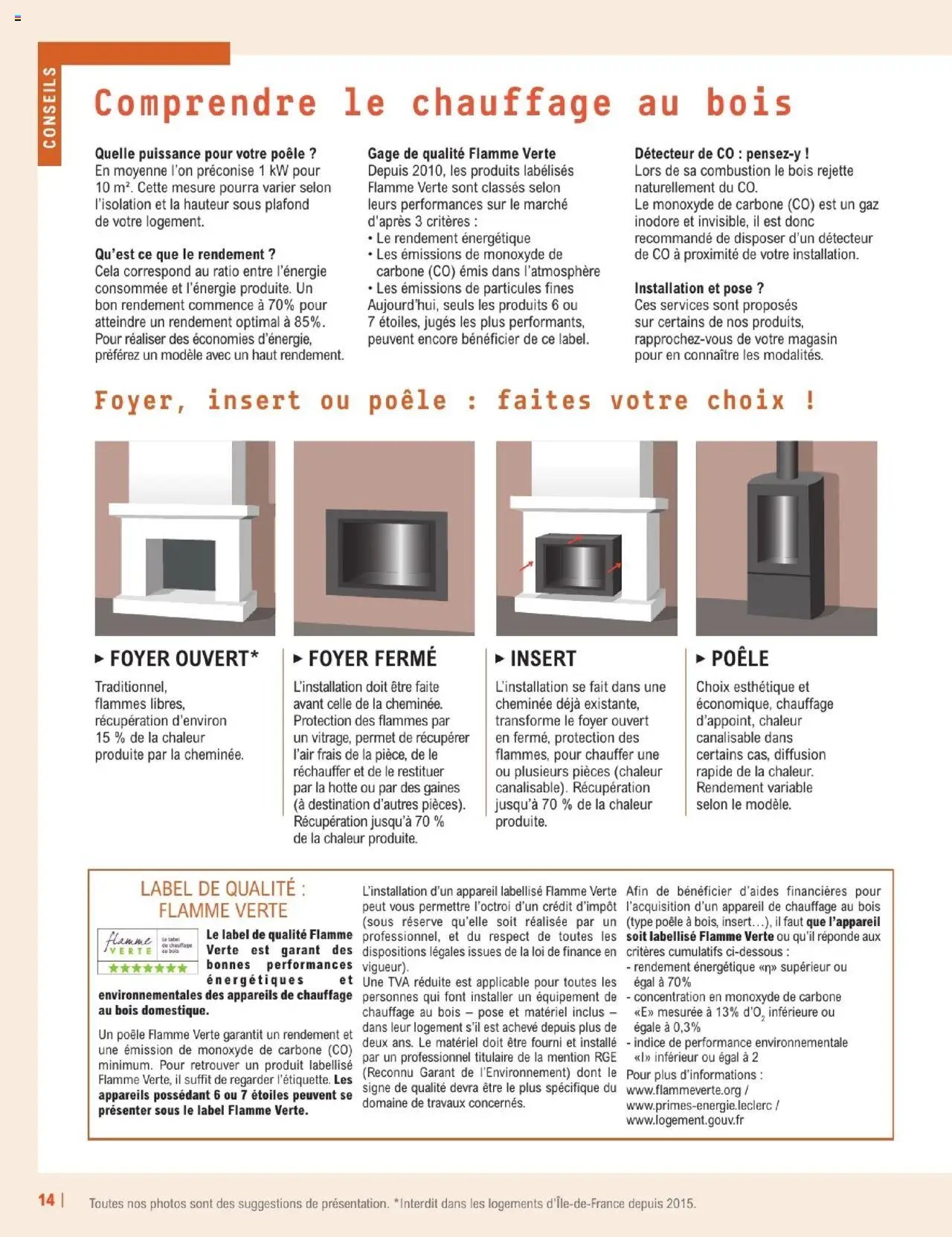 Brico E.Leclerc Guide chauffage