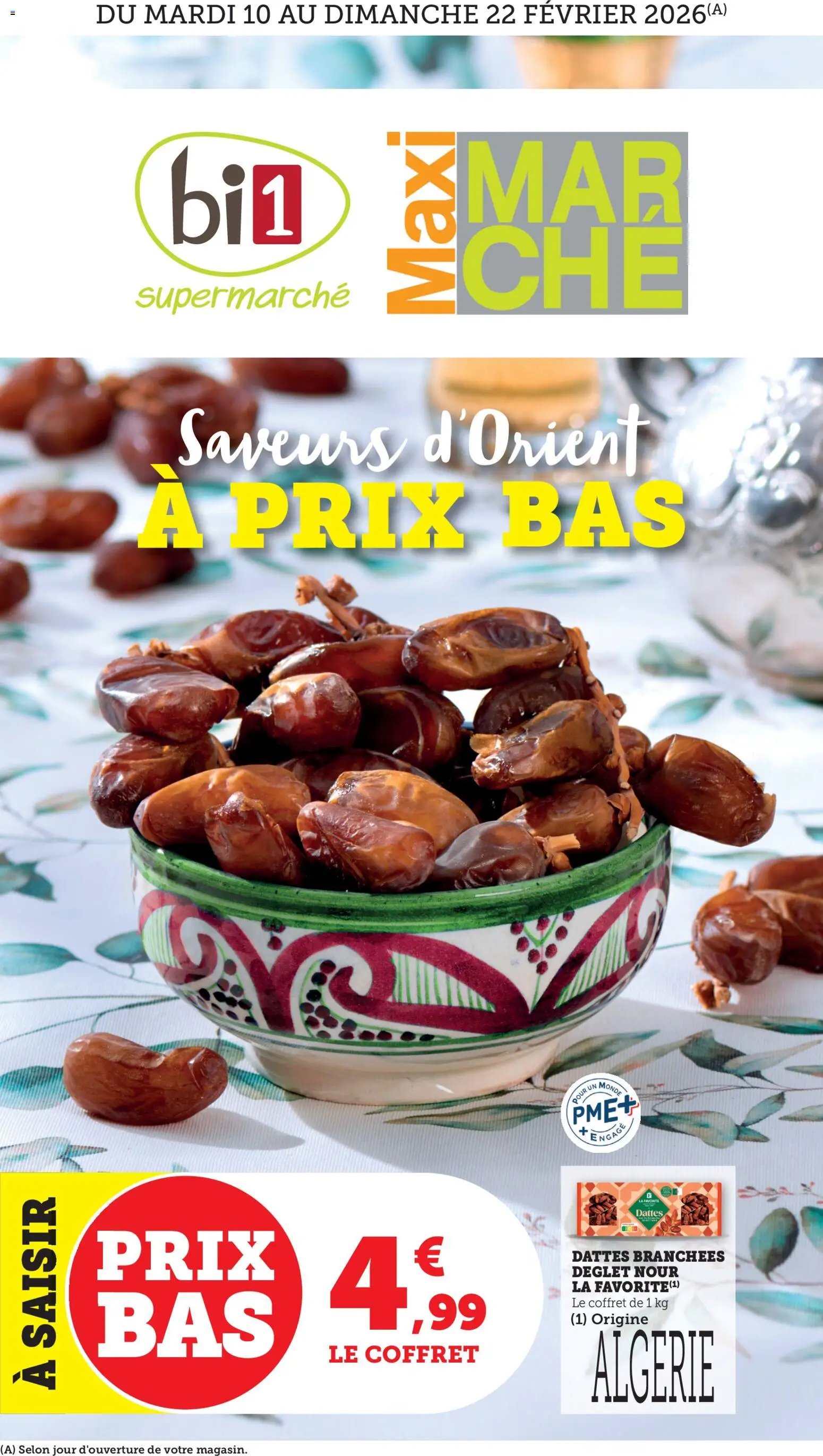 bi1 Offre de la semaine Maxi Marché