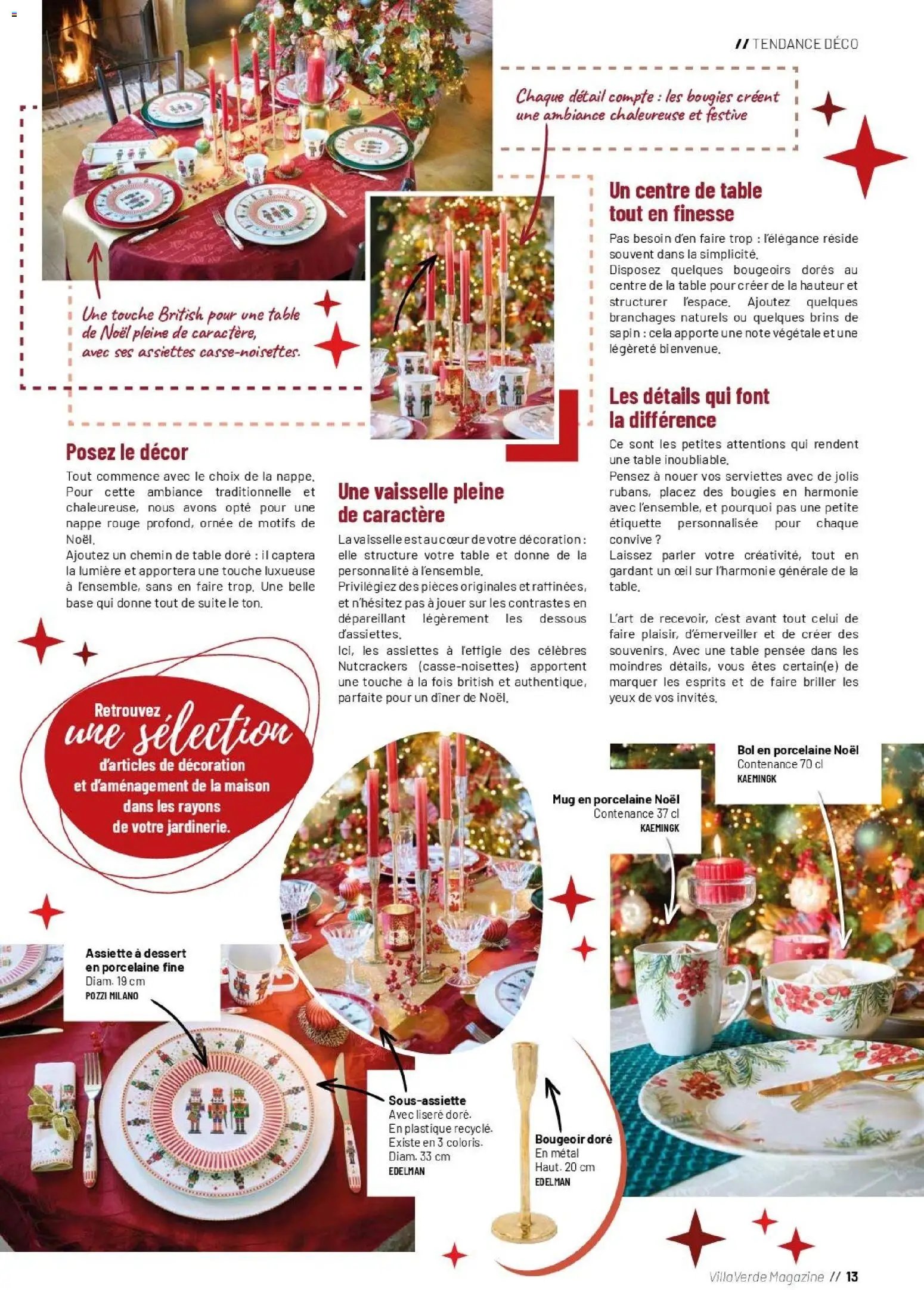 VillaVerde catalogue Noël