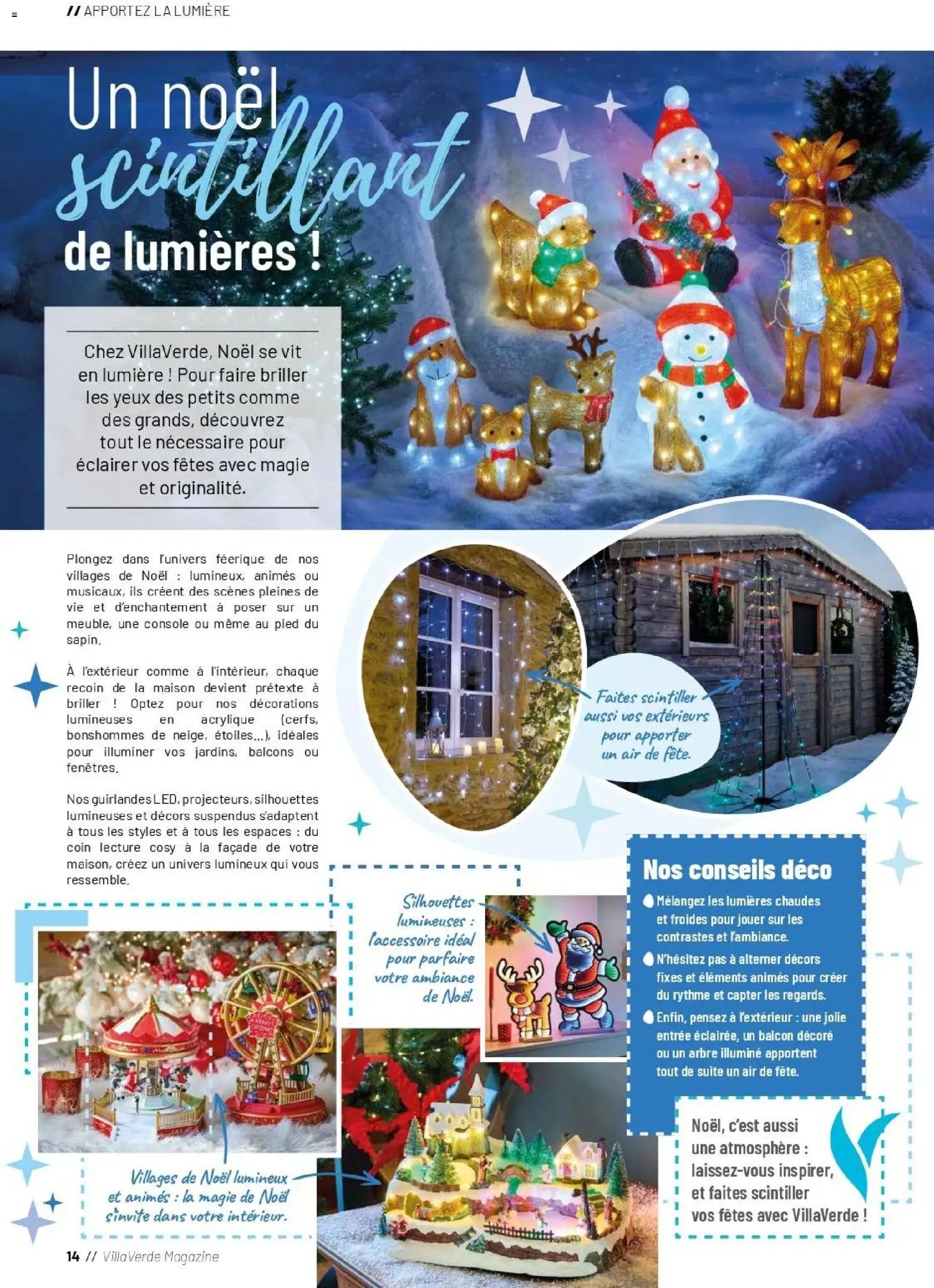 VillaVerde catalogue Noël