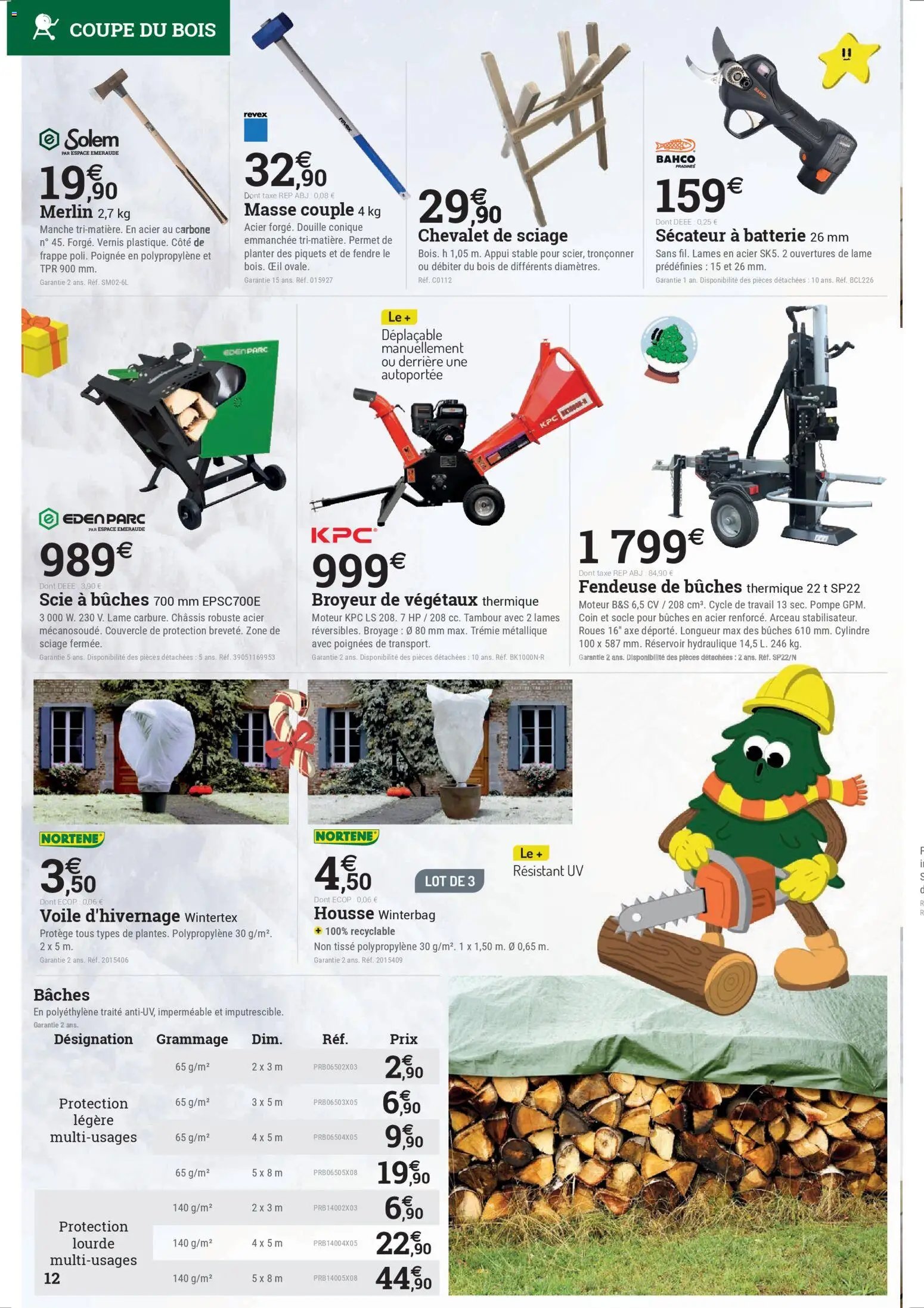 Espace Emeraude catalogue