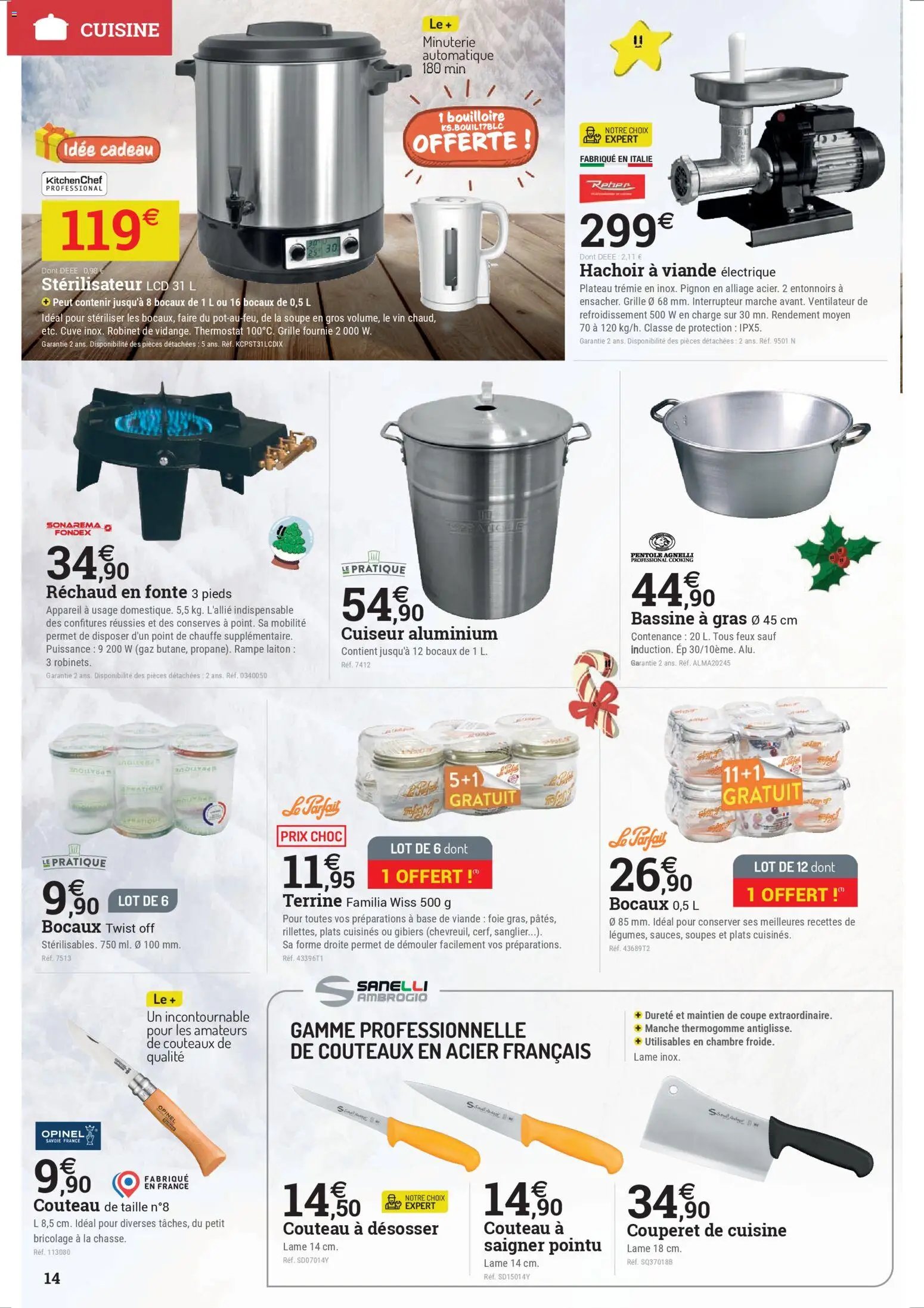 Espace Emeraude catalogue