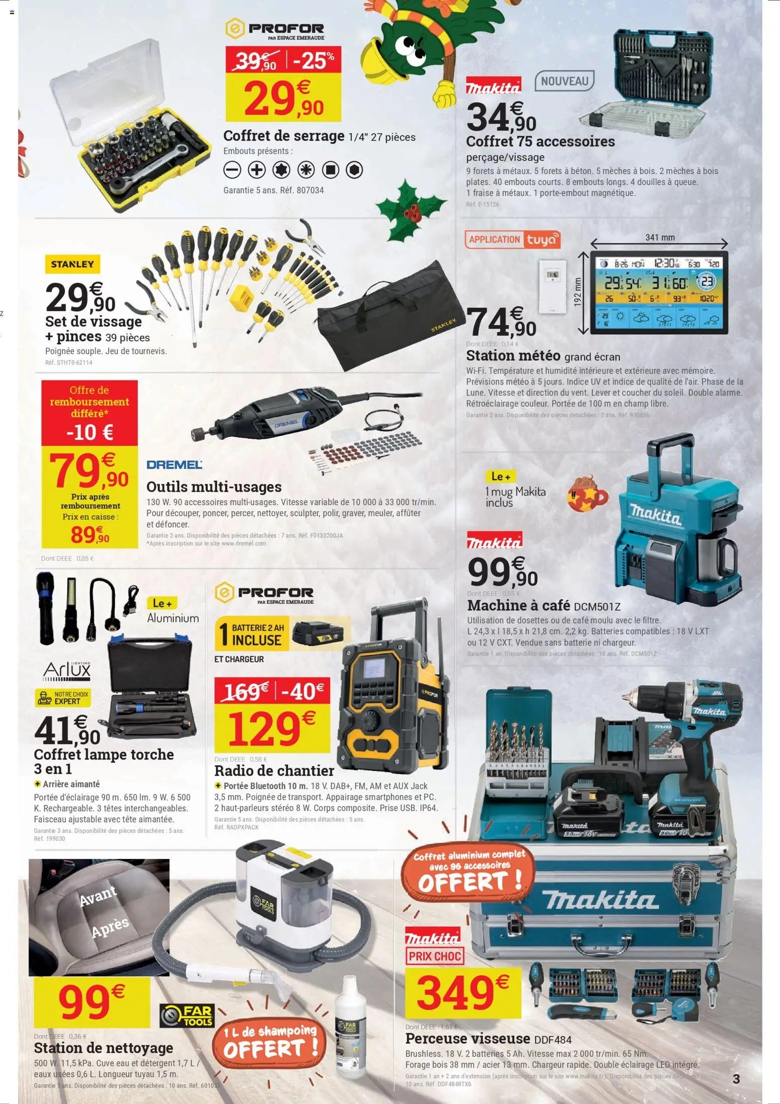 Espace Emeraude catalogue