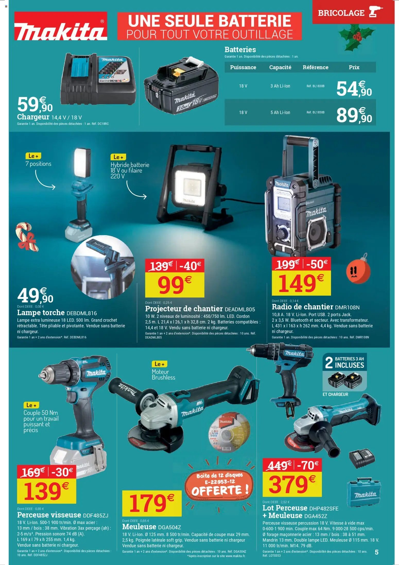 Espace Emeraude catalogue