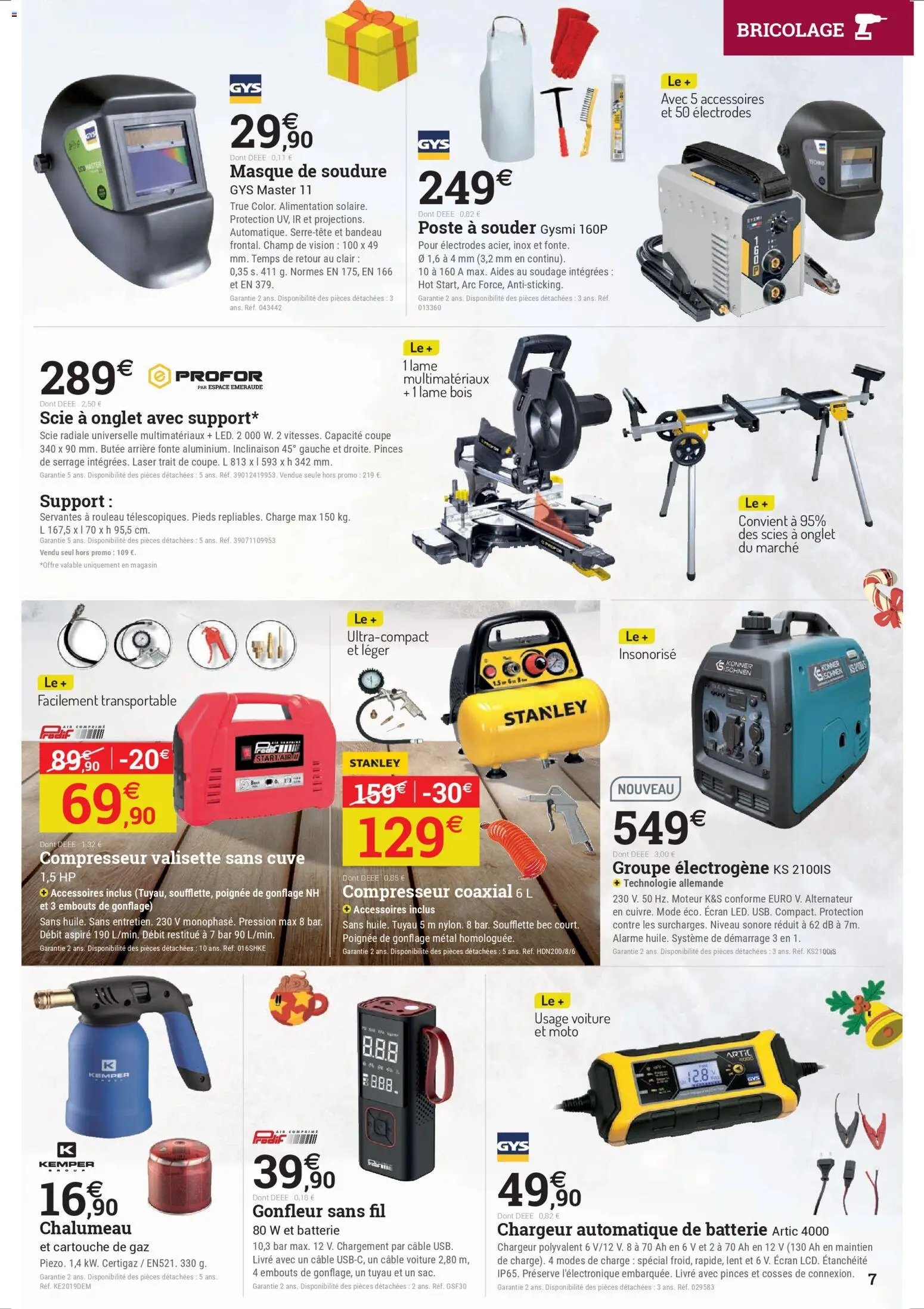 Espace Emeraude catalogue