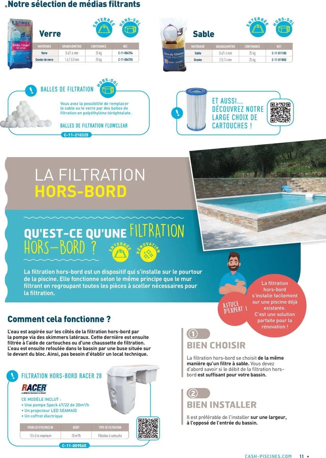 Cash Piscines Guide de l'équipement 