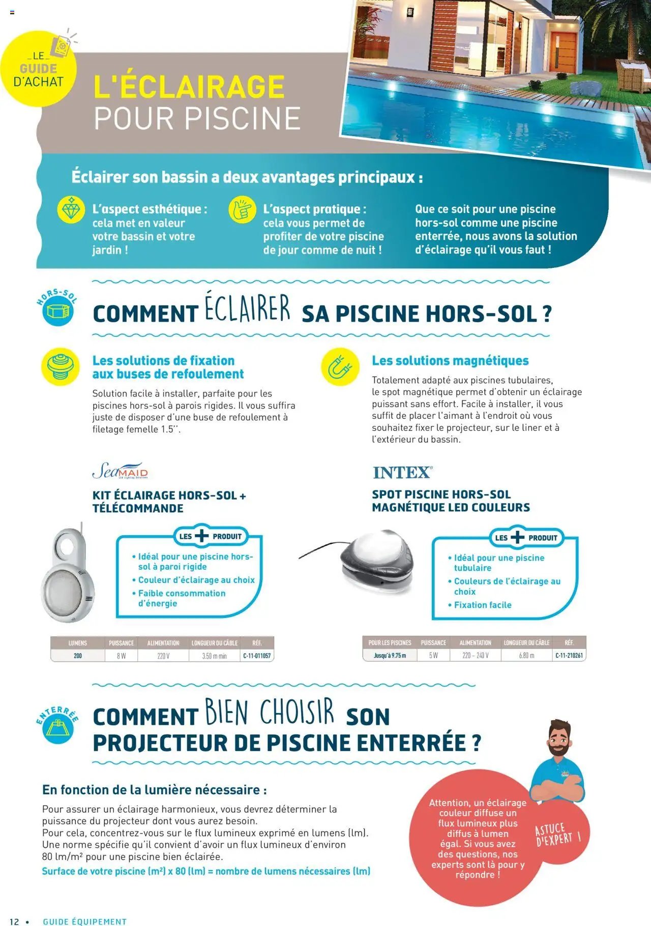 Cash Piscines Guide de l'équipement 