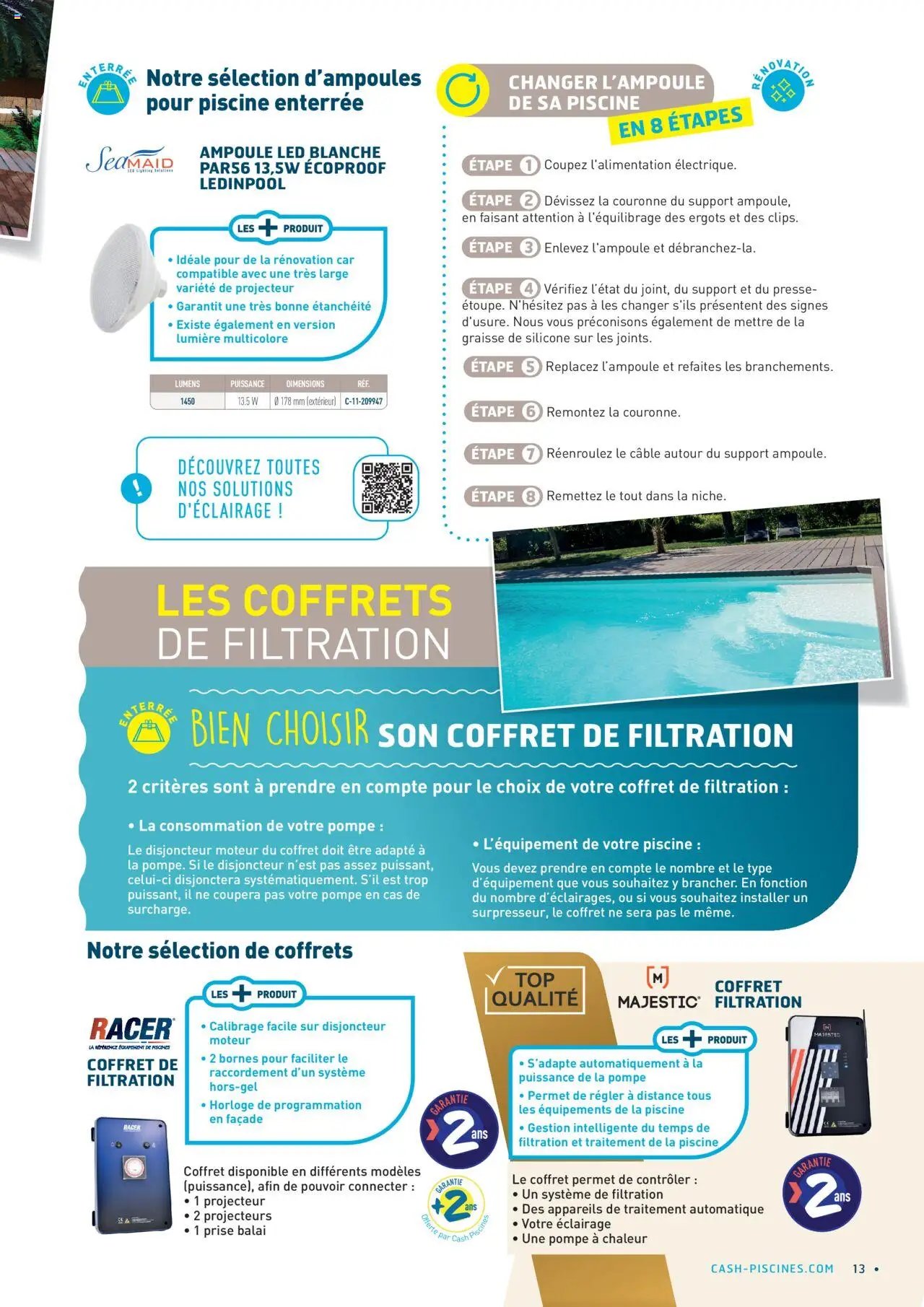 Cash Piscines Guide de l'équipement 