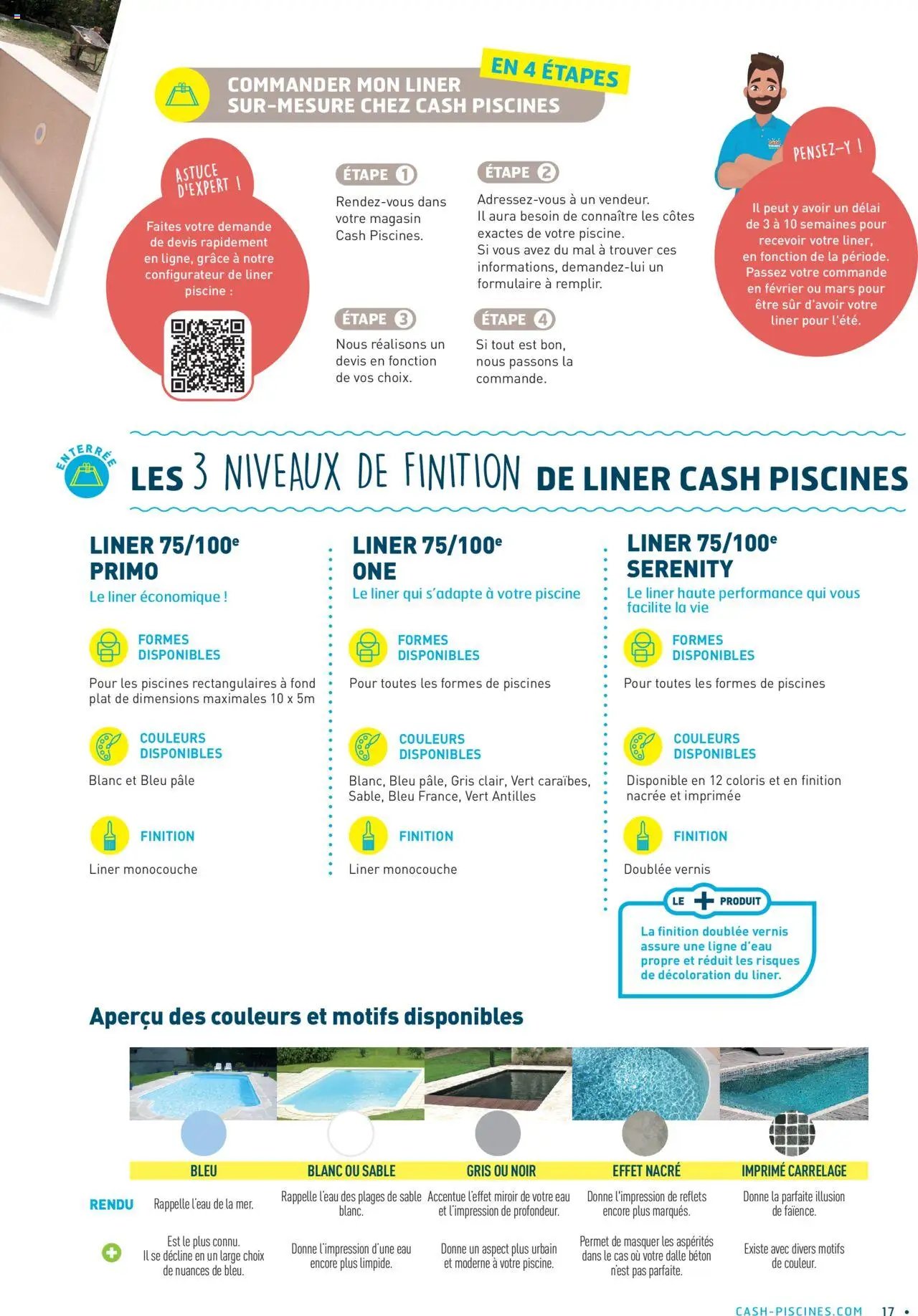 Cash Piscines Guide de l'équipement 