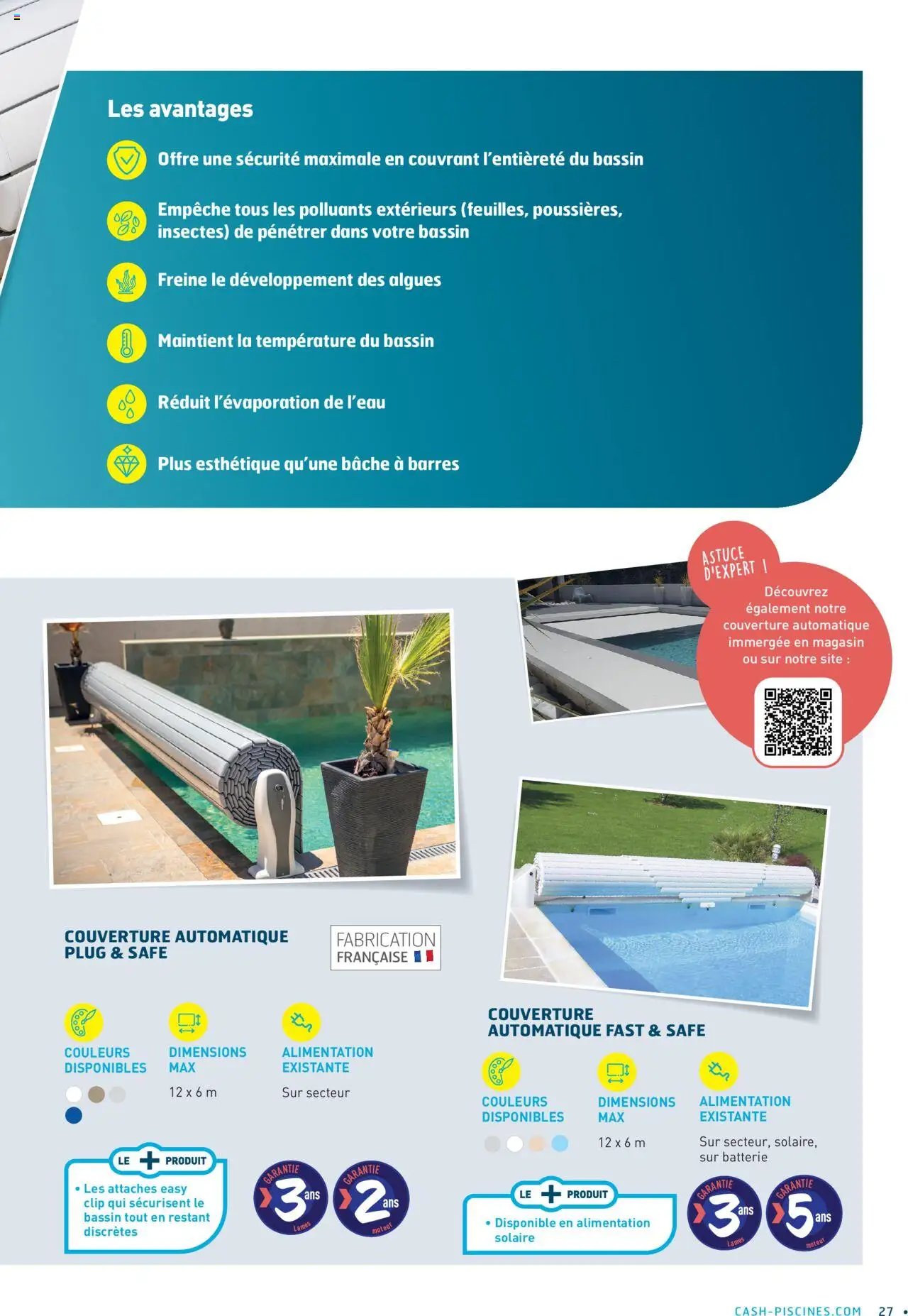 Cash Piscines Guide de l'équipement 