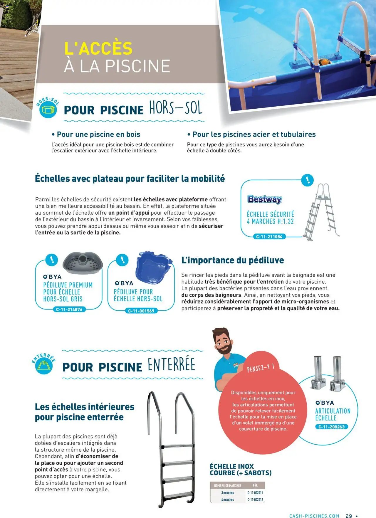 Cash Piscines Guide de l'équipement 