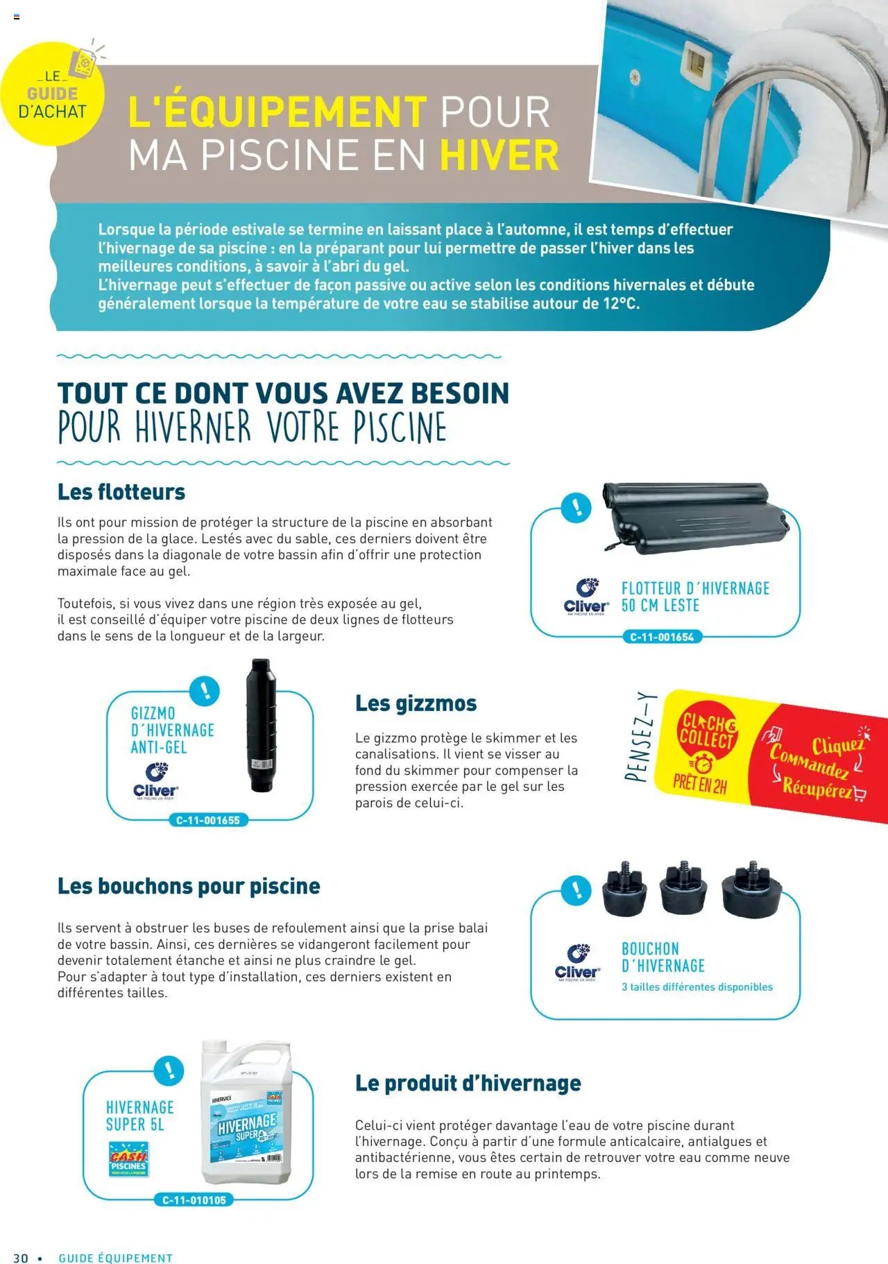 Cash Piscines Guide de l'équipement 