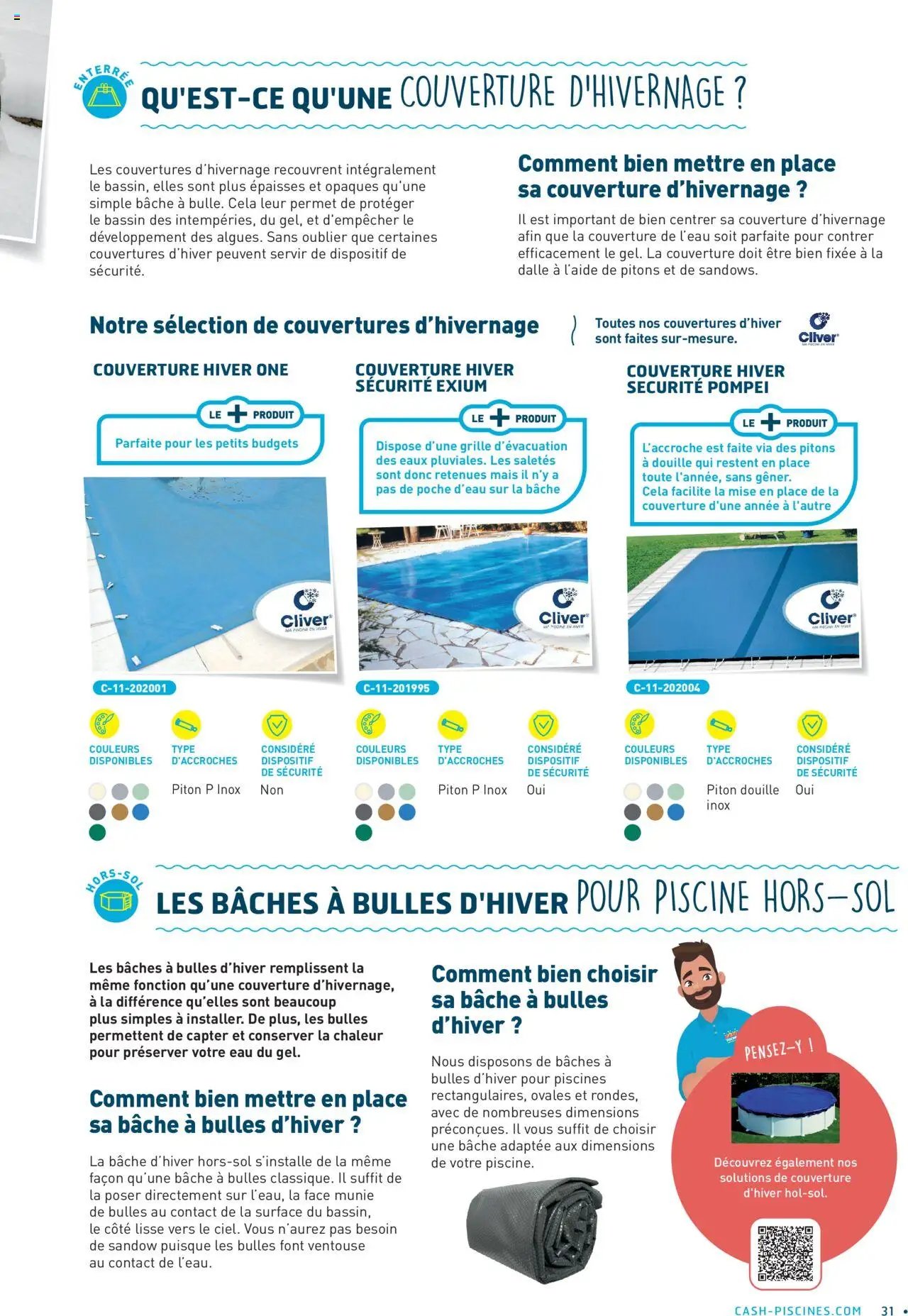 Cash Piscines Guide de l'équipement 