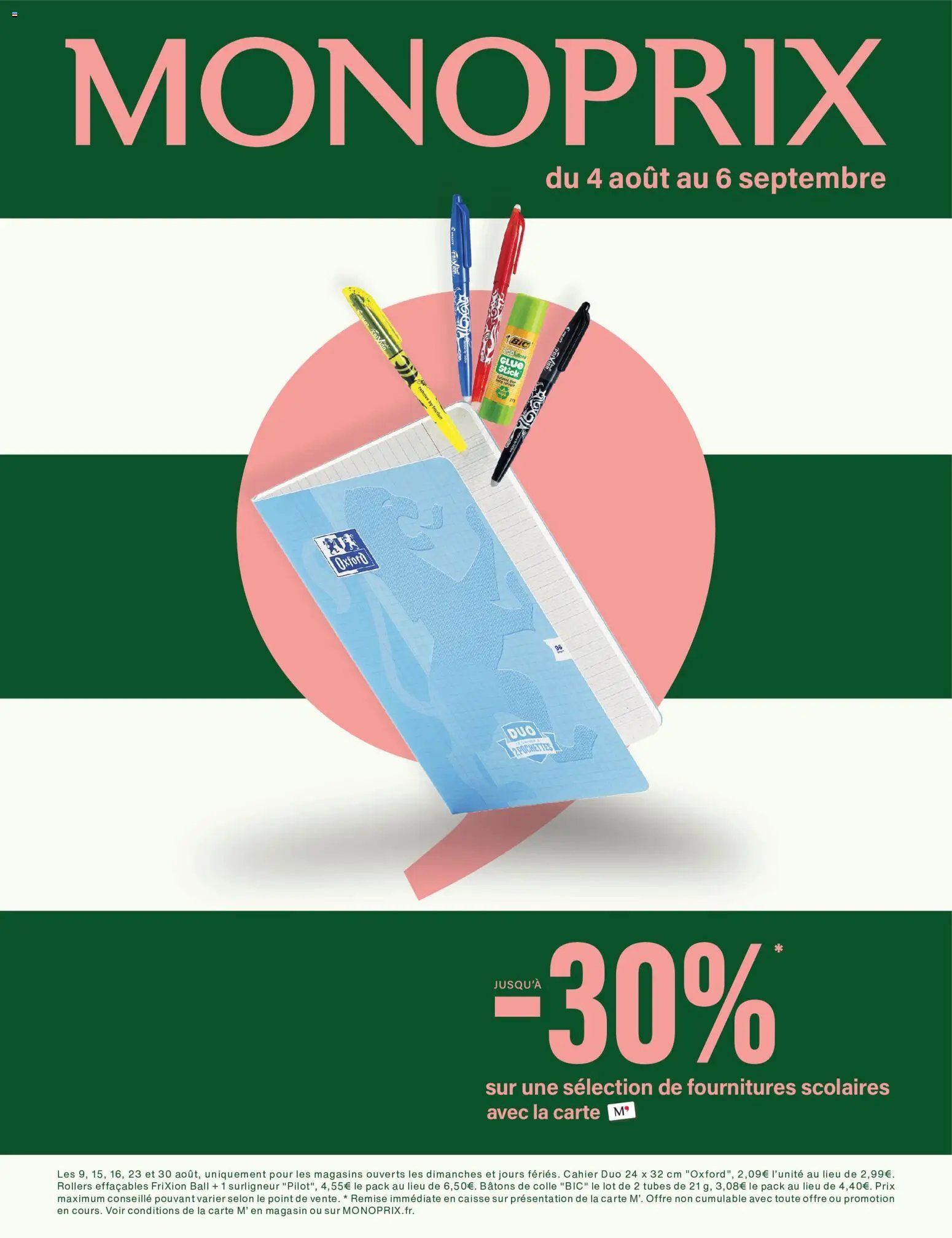 Monoprix - Guide de rentree