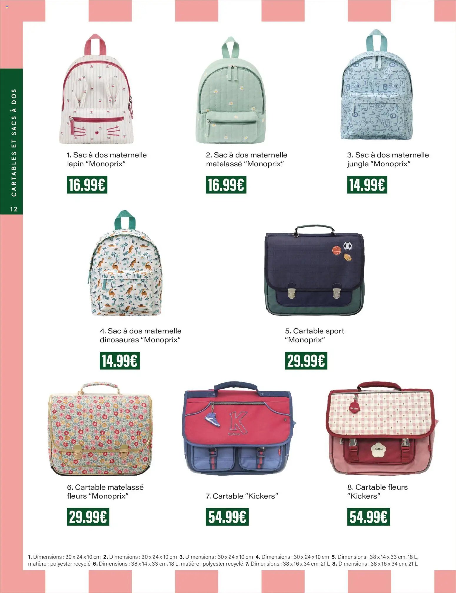 Monoprix - Guide de rentree