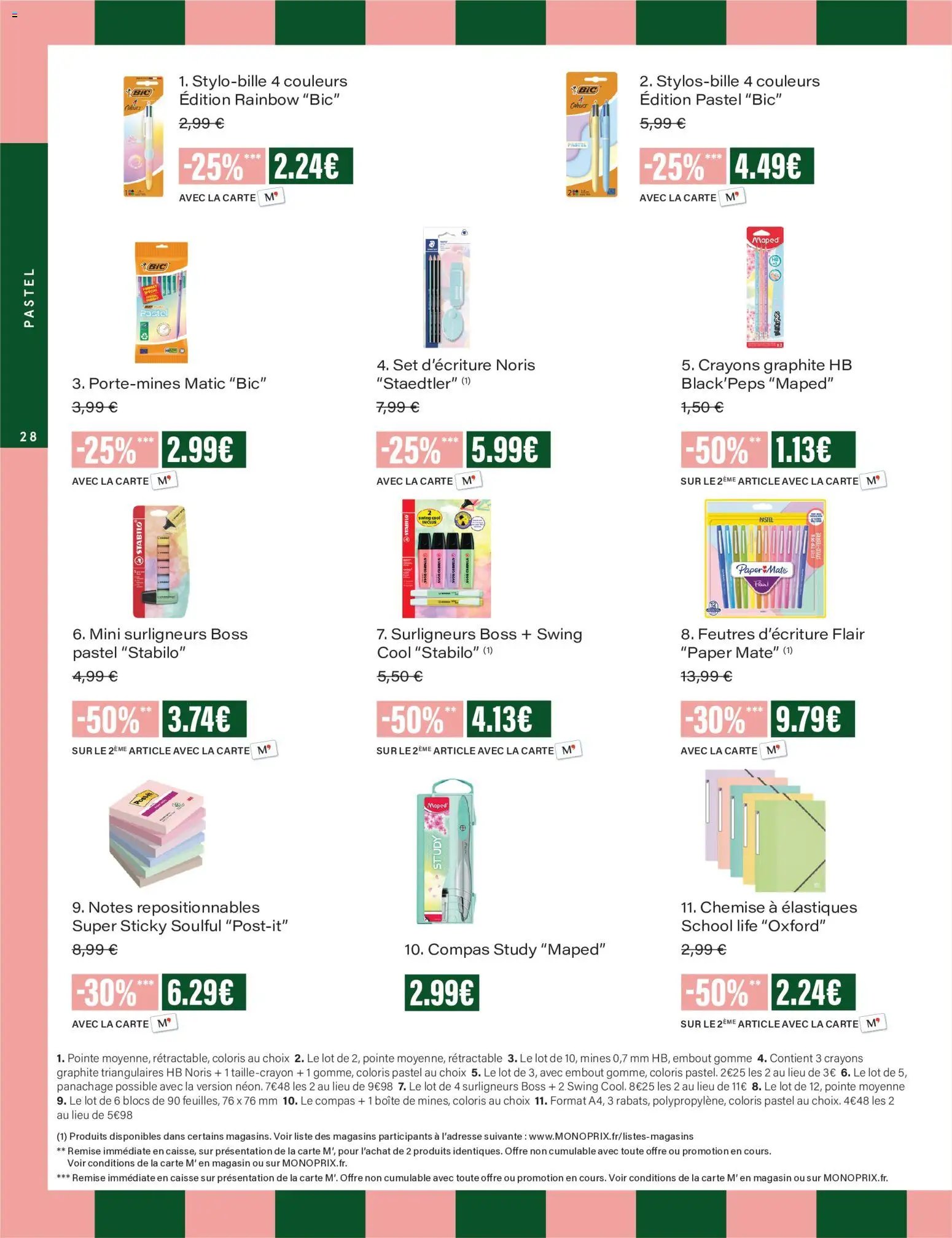 Monoprix - Guide de rentree