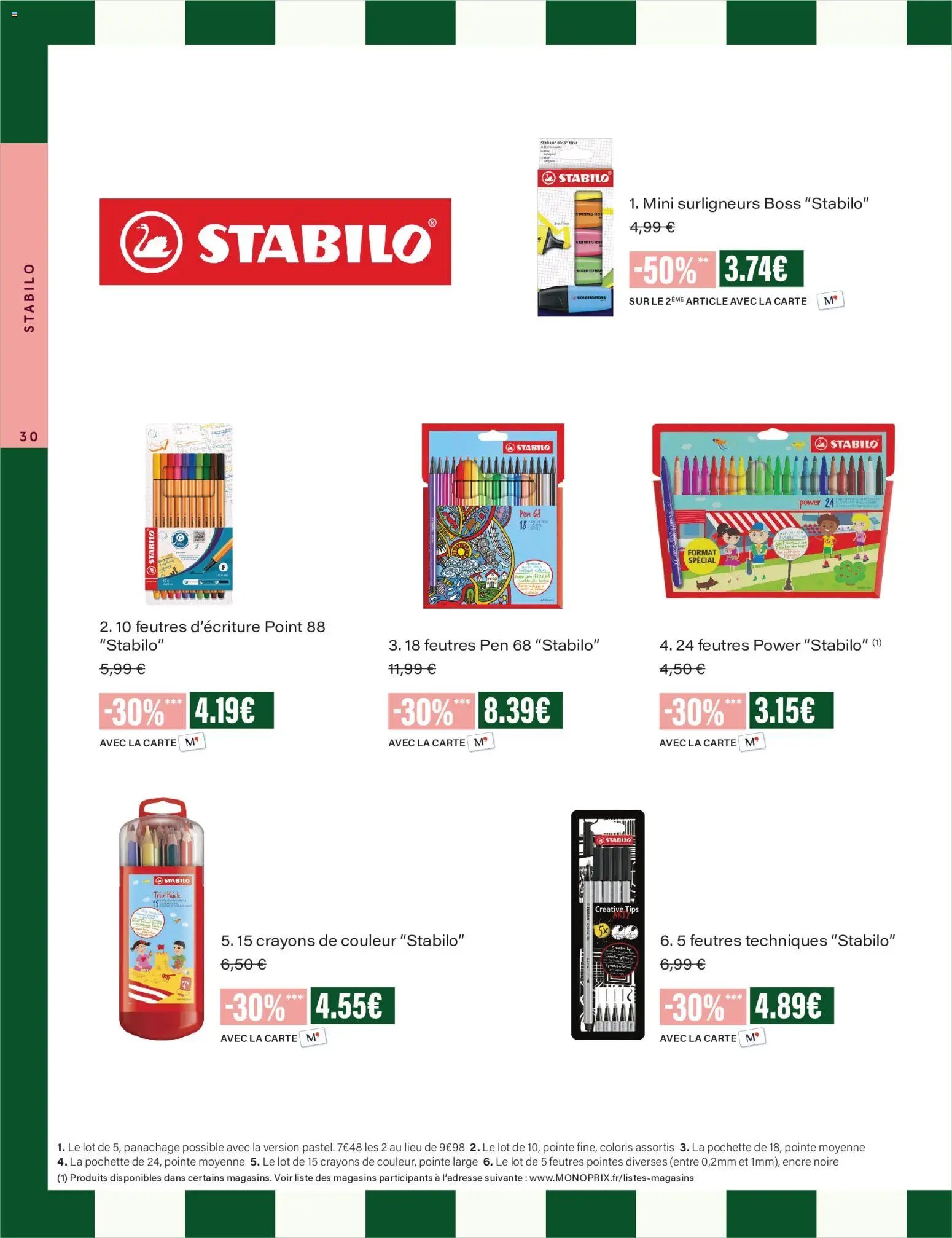 Monoprix - Guide de rentree