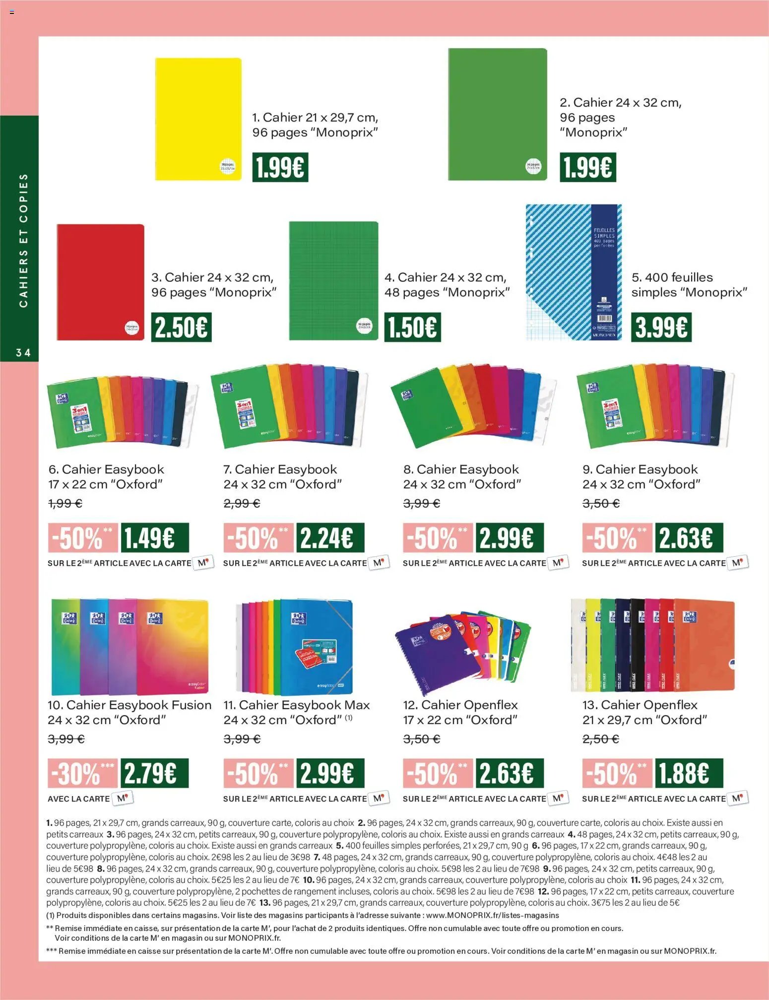 Monoprix - Guide de rentree