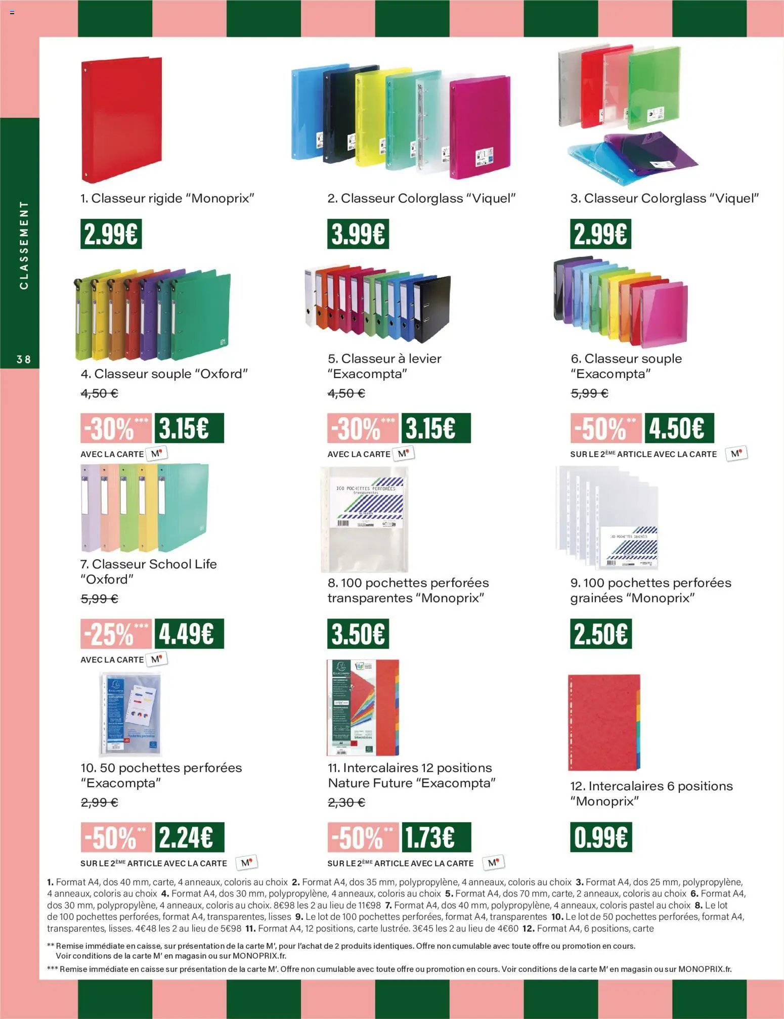 Monoprix - Guide de rentree